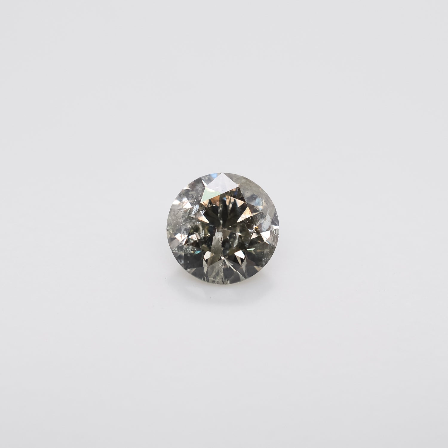 1.12ct Round Brilliant Cut Loose Salt & Pepper Diamond - Malleable Jewellers