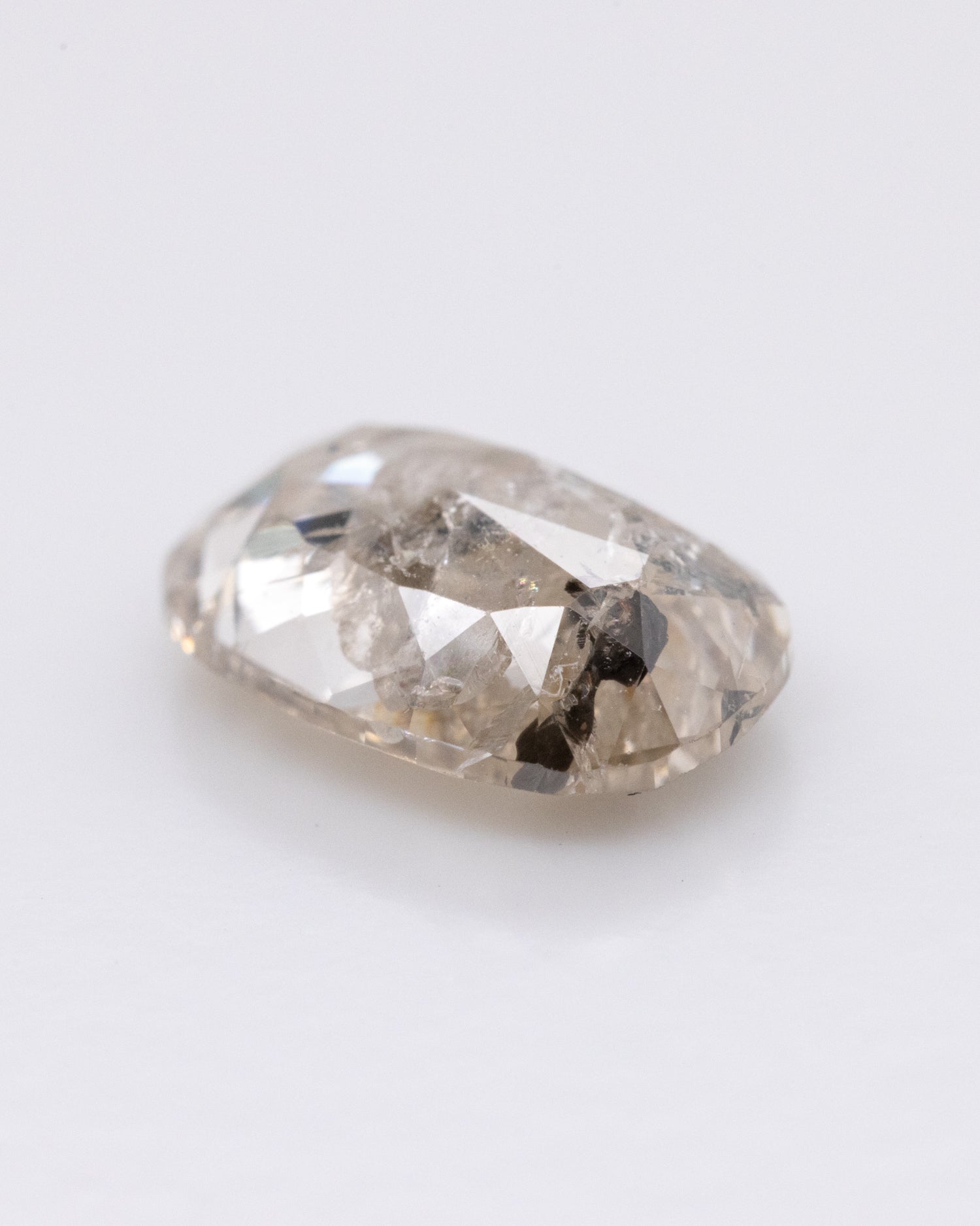 1.14ct Oval Shaped Loose Salt & Pepper Diamond - Malleable Jewellers