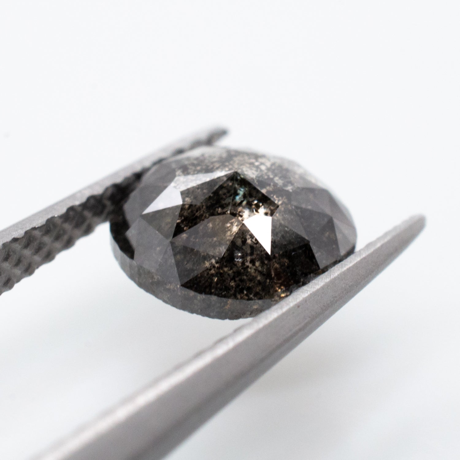 1.14ct Oval Shaped Loose Salt & Pepper Diamond - Malleable Jewellers