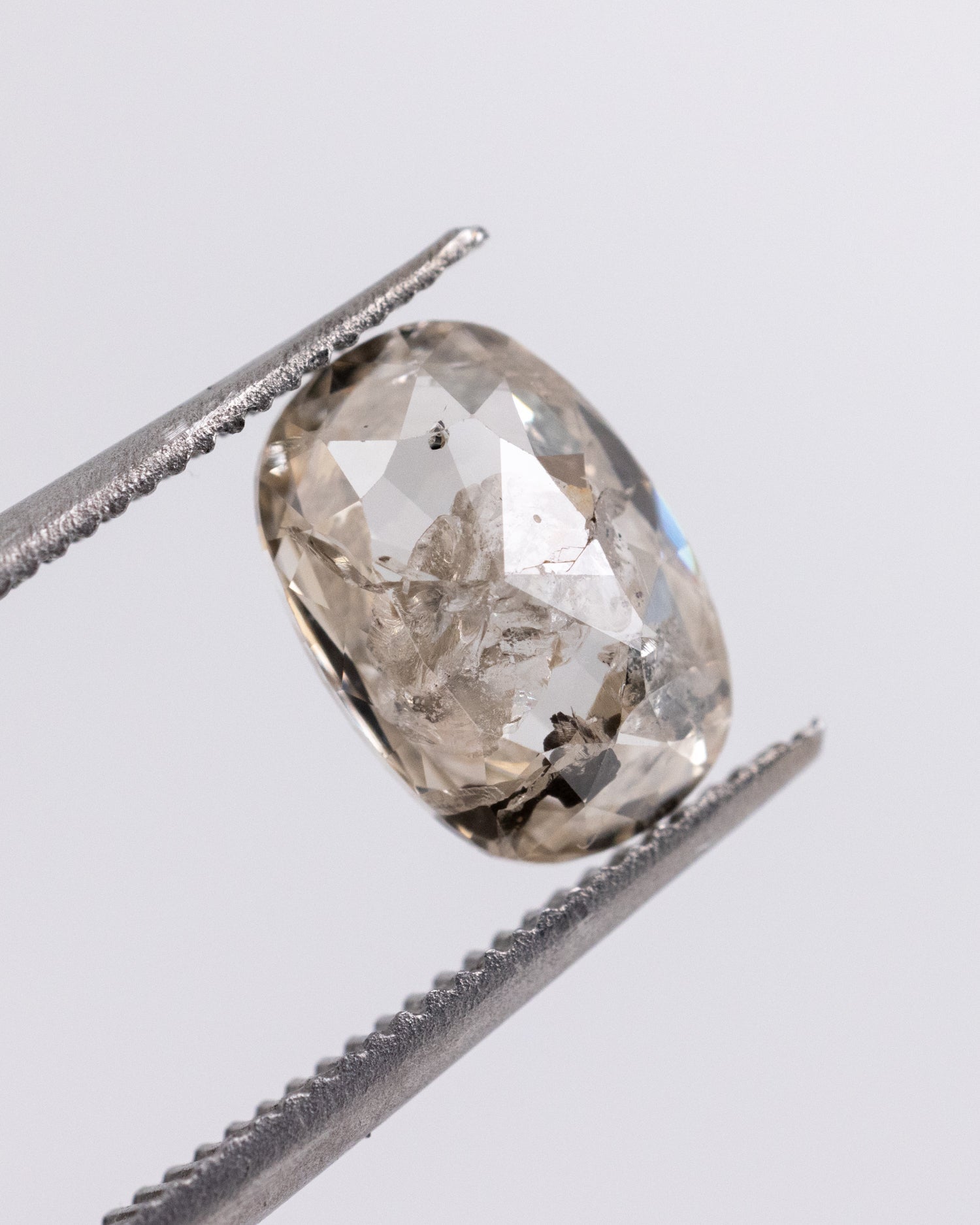 1.14ct Oval Shaped Loose Salt & Pepper Diamond - Malleable Jewellers