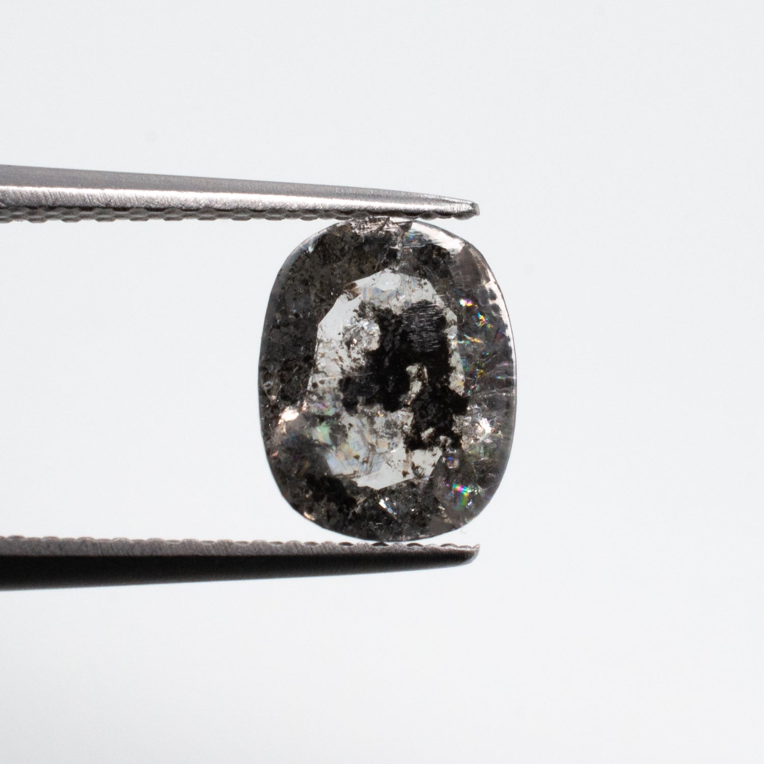 1.15ct Cushion Shaped Loose Salt & Pepper Diamond - Malleable Jewellers