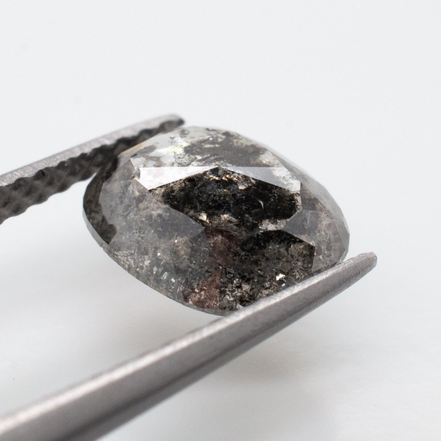 1.15ct Cushion Shaped Loose Salt & Pepper Diamond - Malleable Jewellers