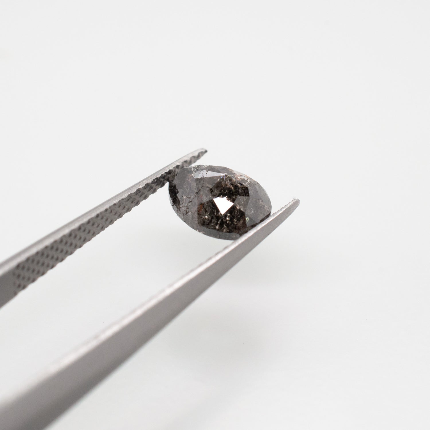 1.16ct Pear Shaped Loose Salt & Pepper Diamond - Malleable Jewellers