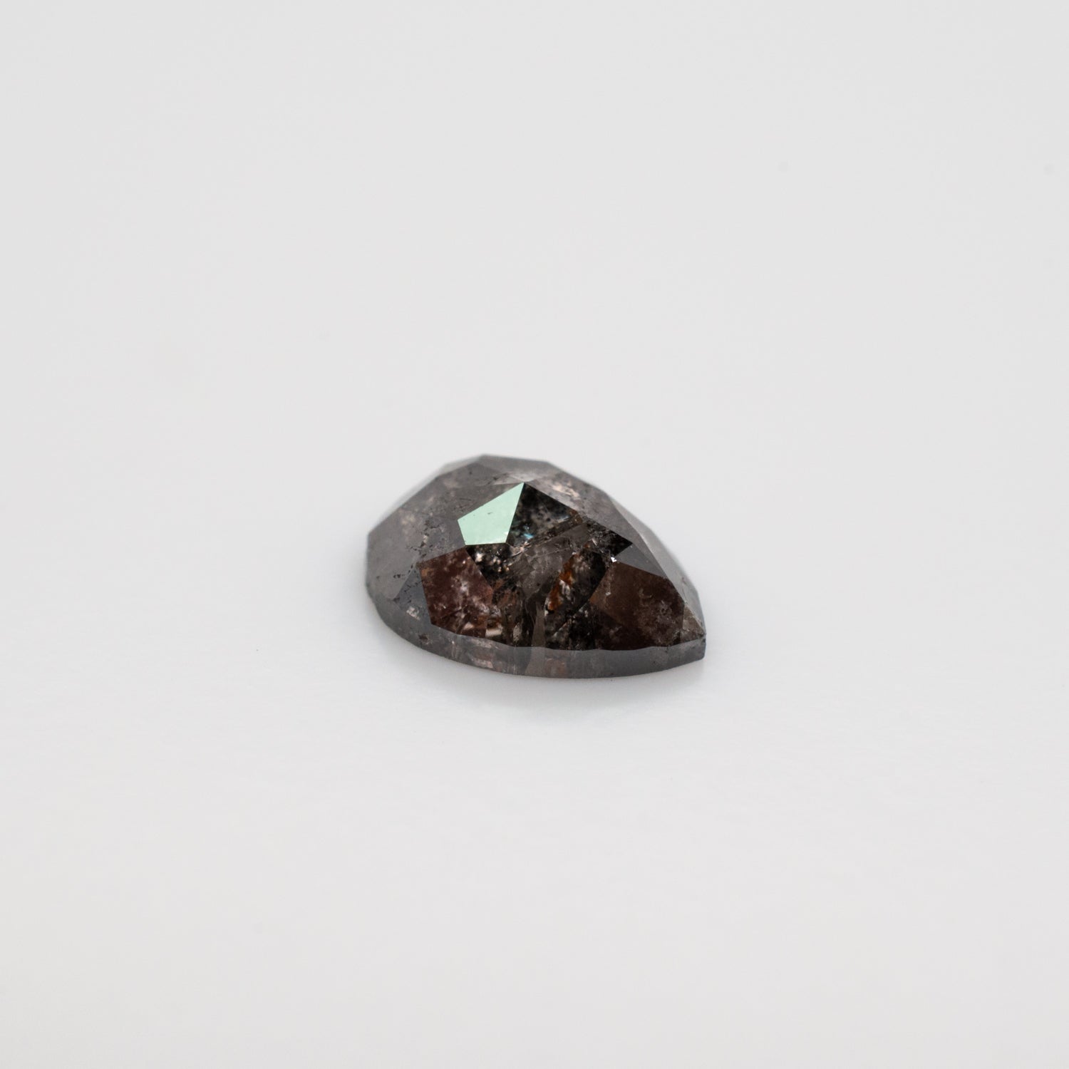 1.16ct Pear Shaped Loose Salt & Pepper Diamond - Malleable Jewellers