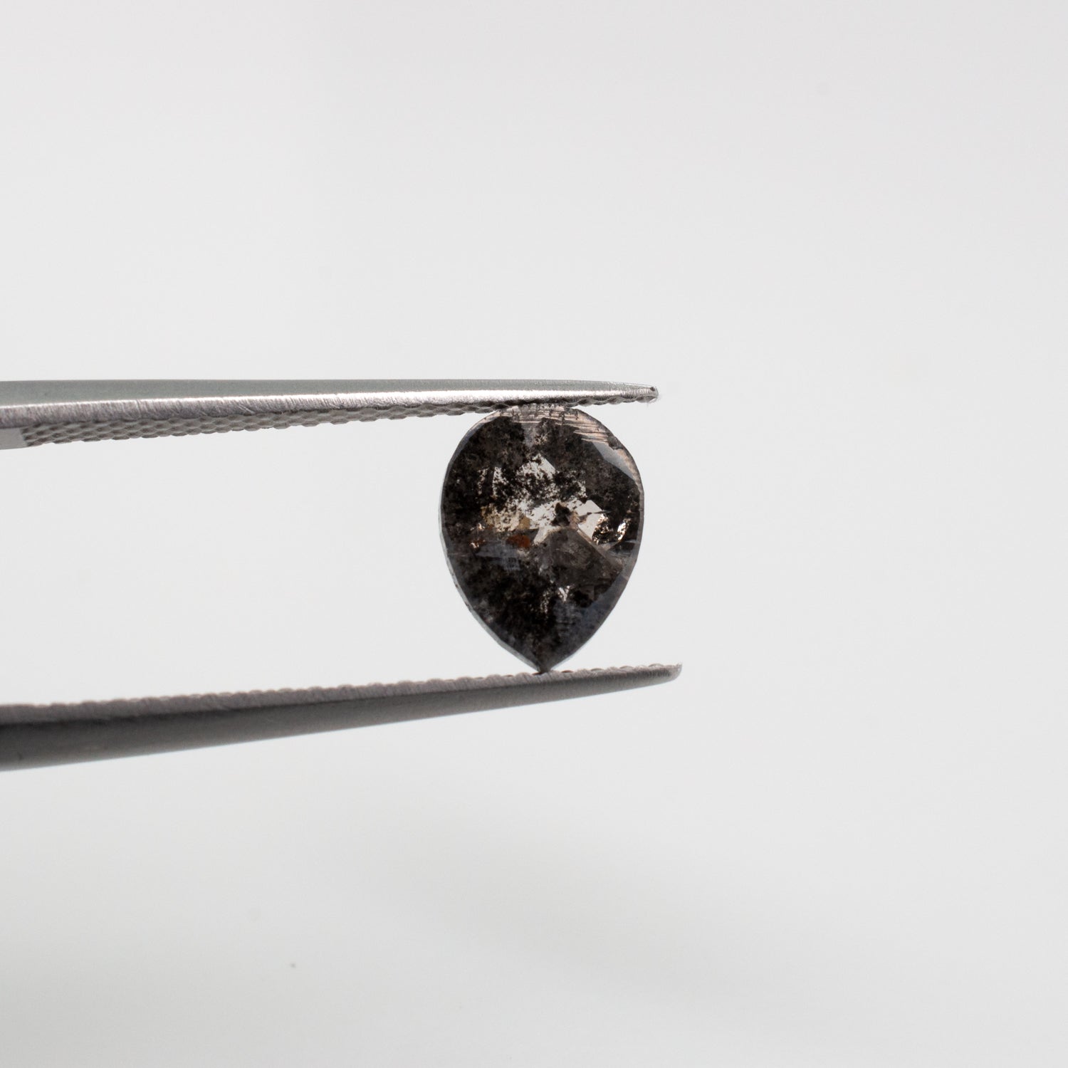 1.16ct Pear Shaped Loose Salt & Pepper Diamond - Malleable Jewellers