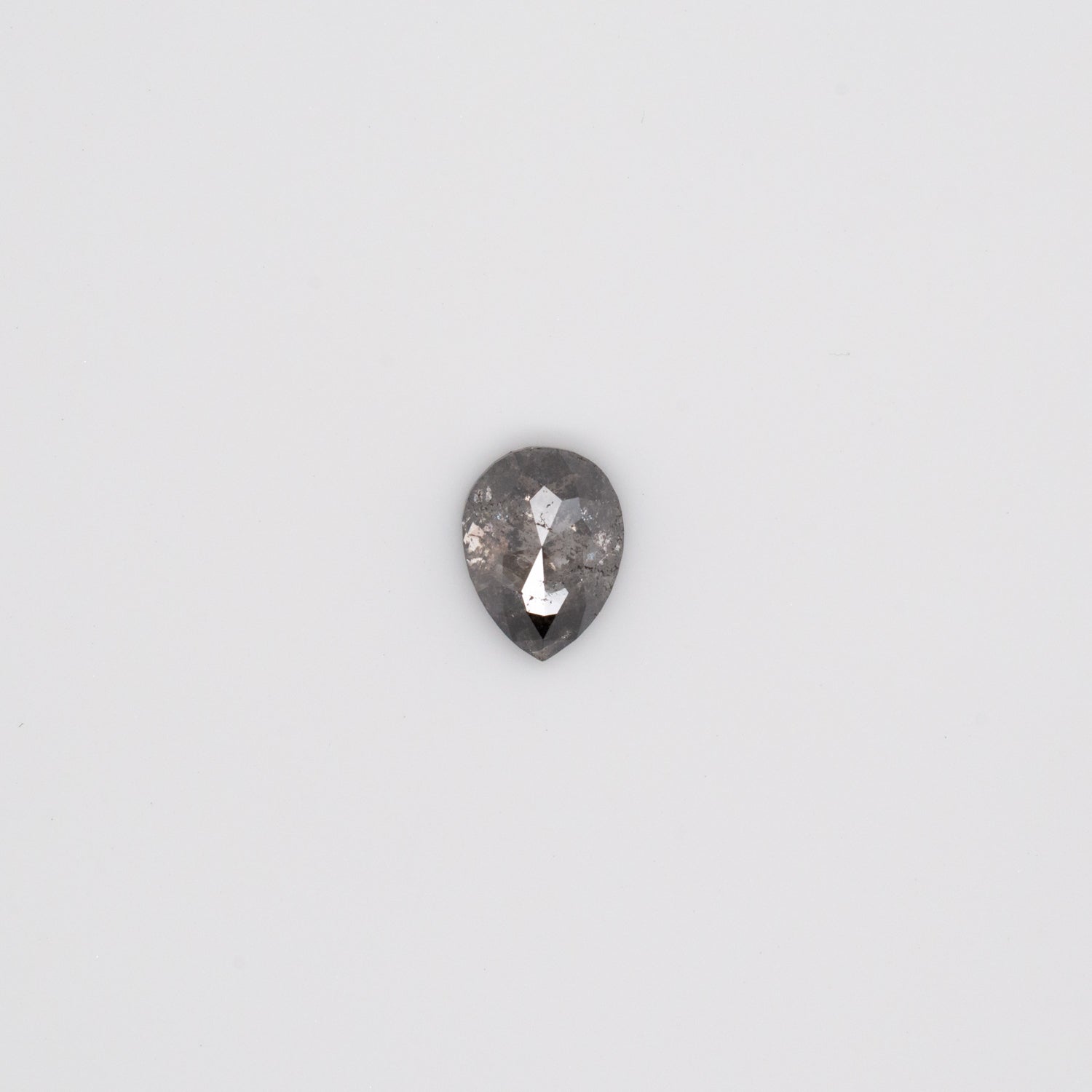1.16ct Pear Shaped Loose Salt & Pepper Diamond - Malleable Jewellers