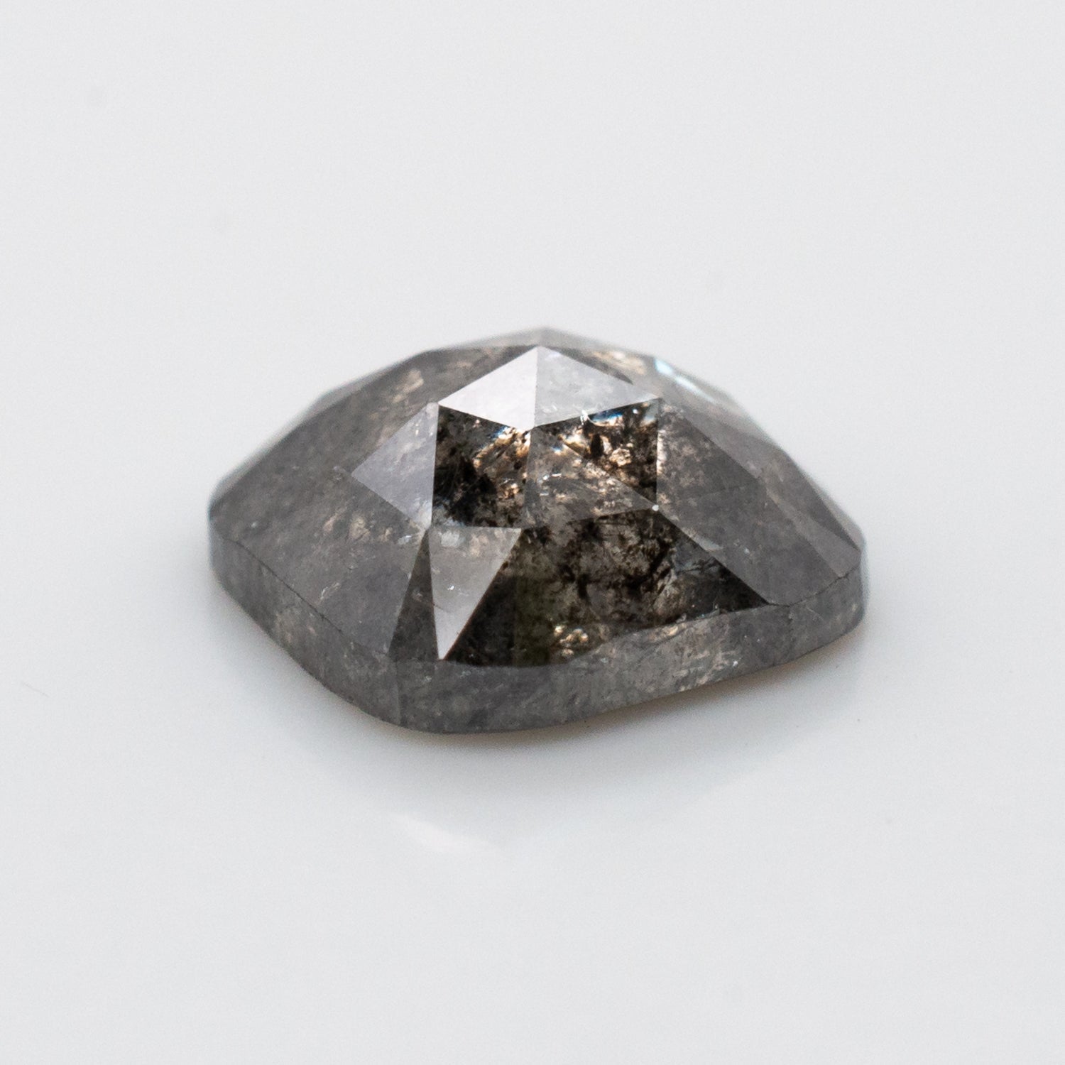 1.23ct Cushion Shaped Loose Salt & Pepper Diamond - Malleable Jewellers