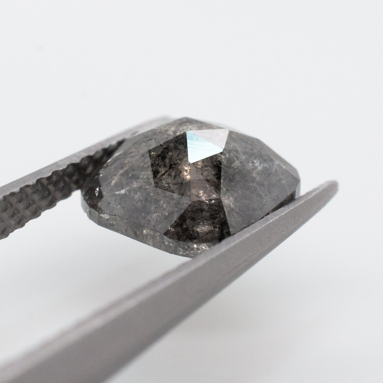 1.23ct Cushion Shaped Loose Salt & Pepper Diamond - Malleable Jewellers