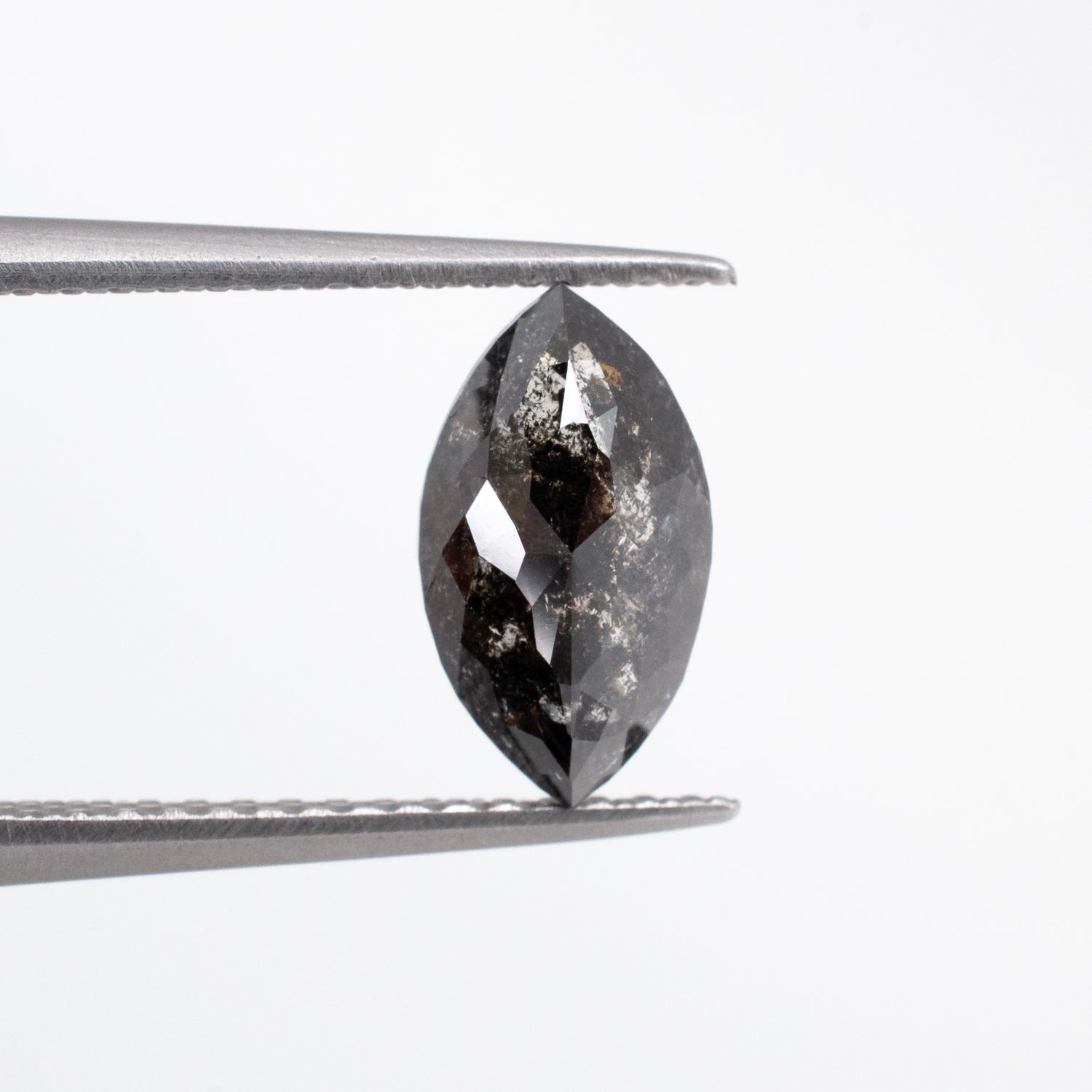 1.23ct Marquise Shaped Loose Salt & Pepper Diamond - Malleable Jewellers