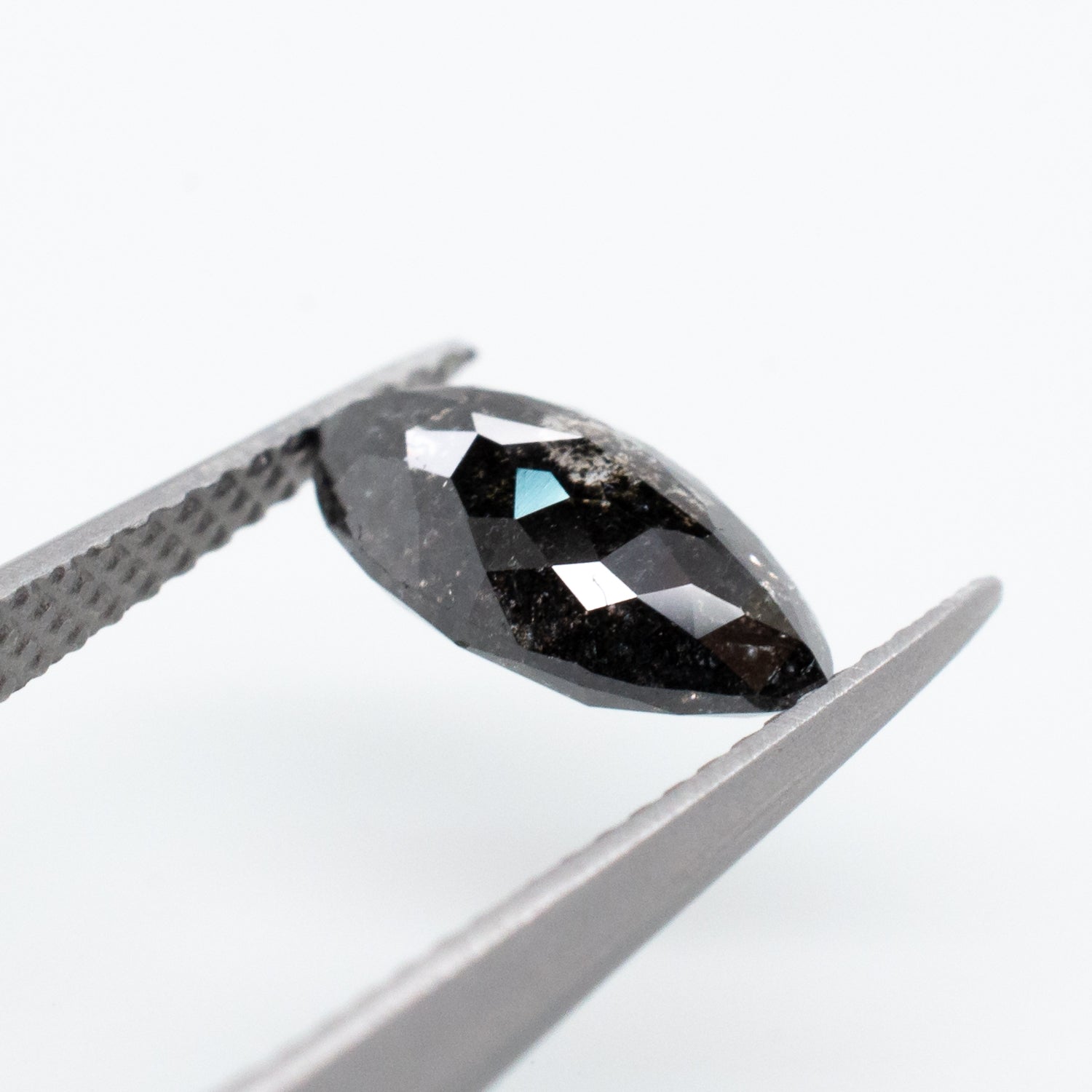 1.23ct Marquise Shaped Loose Salt & Pepper Diamond - Malleable Jewellers