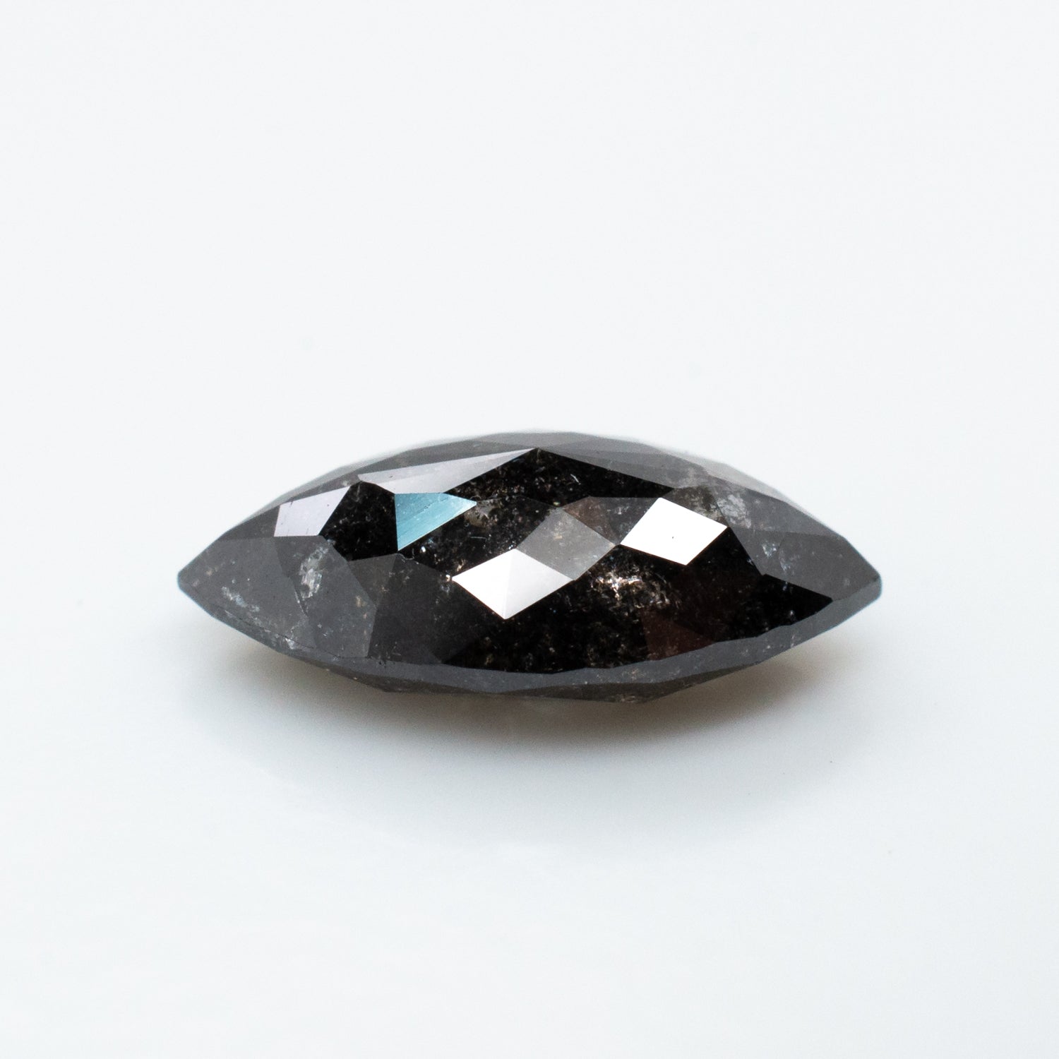 1.23ct Marquise Shaped Loose Salt & Pepper Diamond - Malleable Jewellers