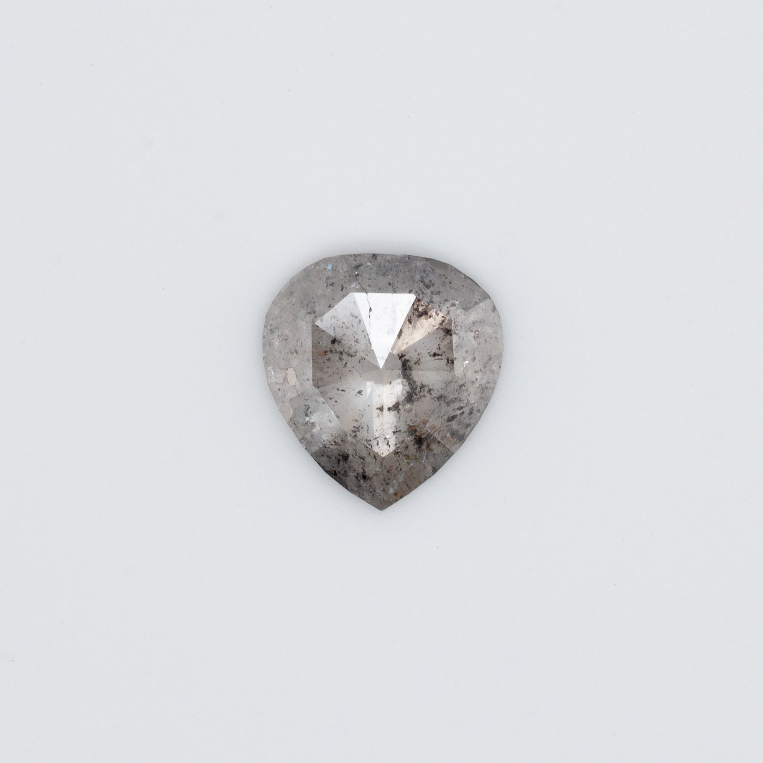 1.26ct Pear Shaped Loose Salt & Pepper Diamond - Malleable Jewellers