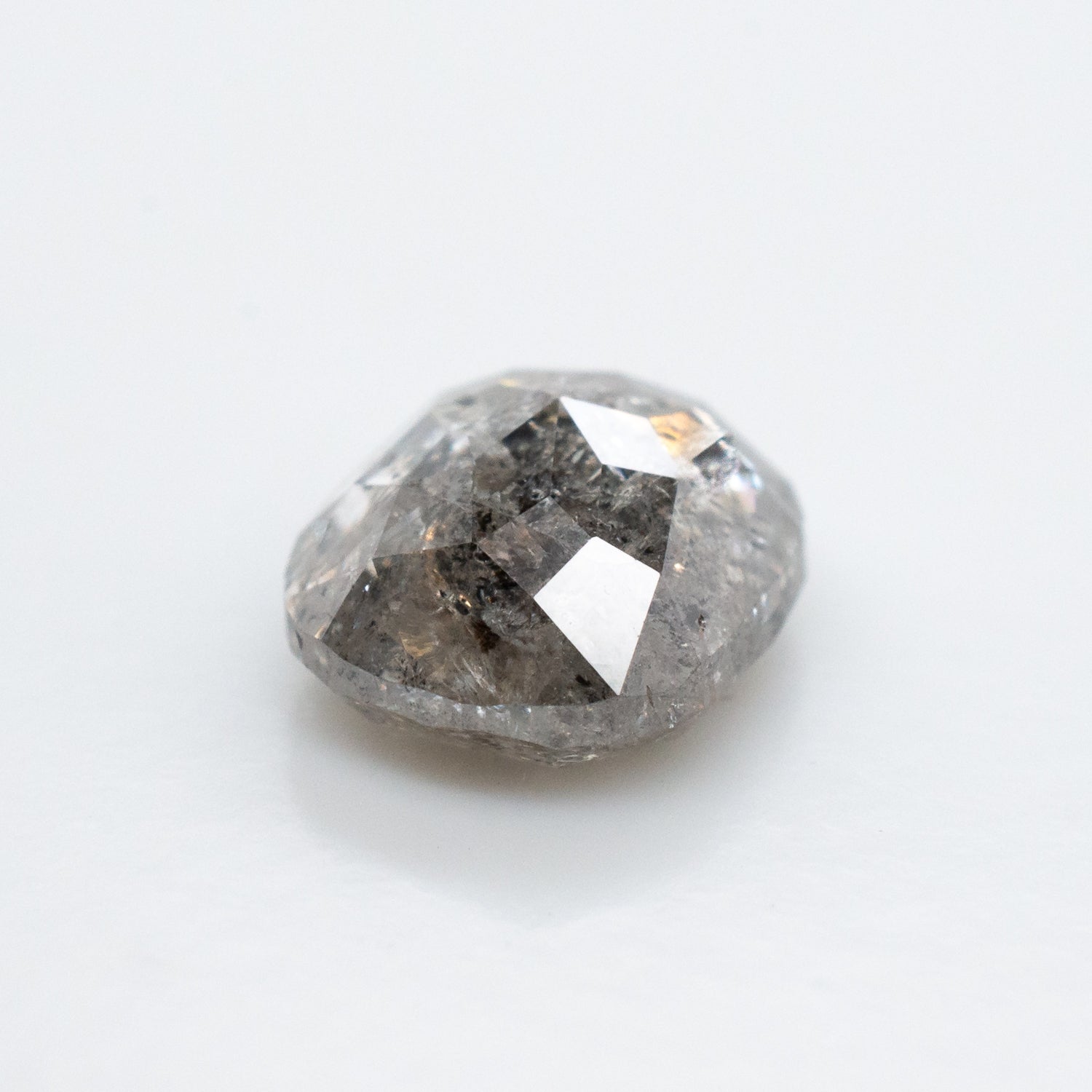 1.28ct Cushion Shaped Loose Salt & Pepper Diamond - Malleable Jewellers