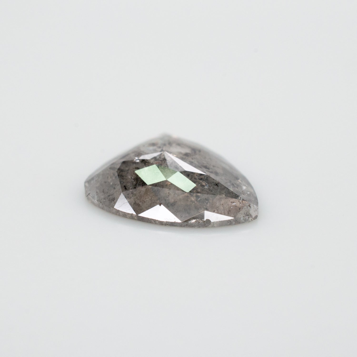 1.28ct Pear Shaped Loose Salt & Pepper Diamond - Malleable Jewellers