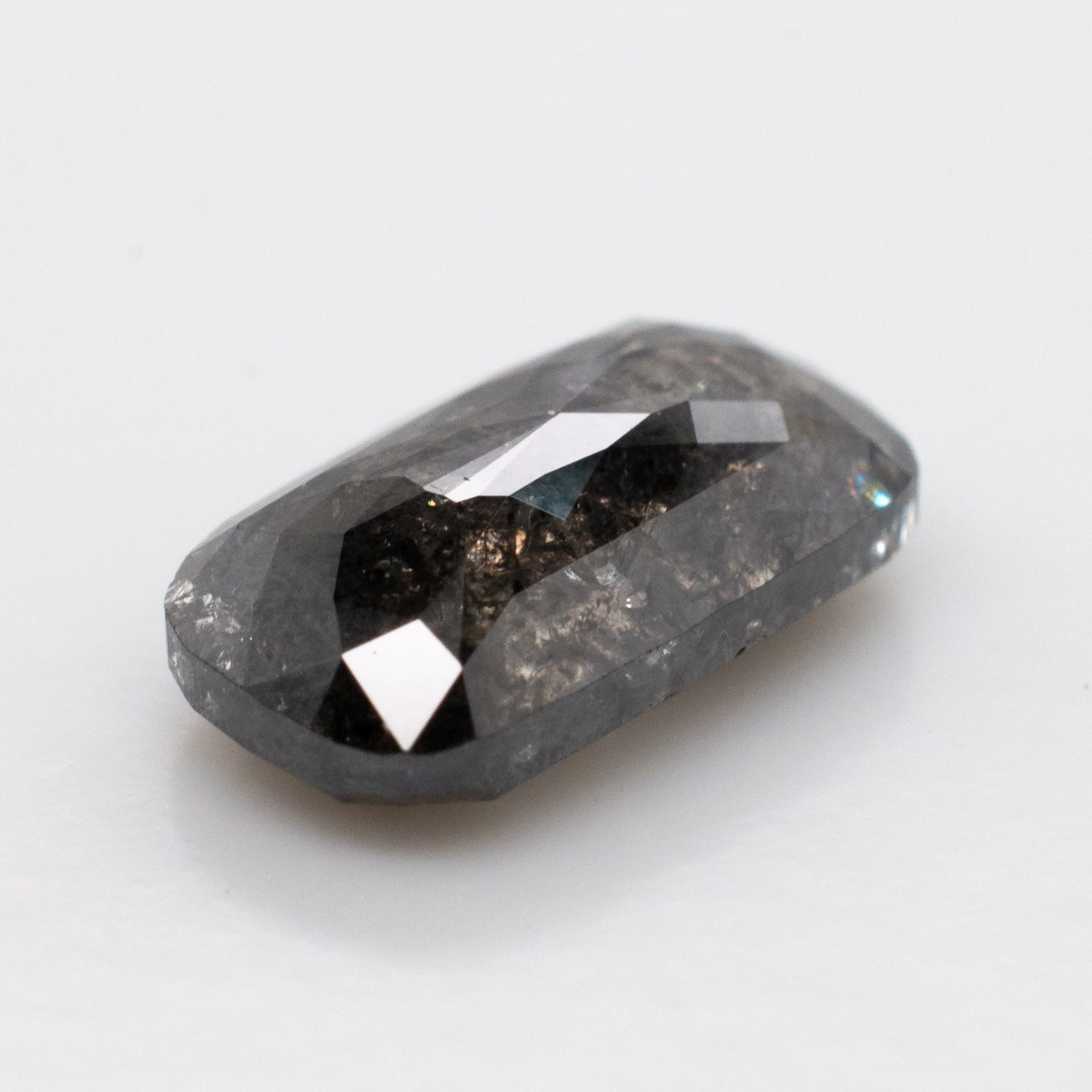1.29ct Cushion Shaped Loose Salt & Pepper Diamond - Malleable Jewellers