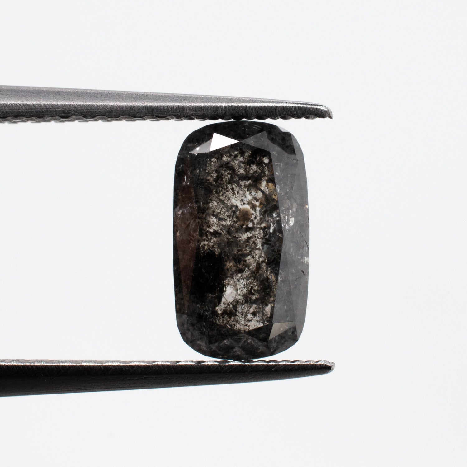 1.29ct Cushion Shaped Loose Salt & Pepper Diamond - Malleable Jewellers
