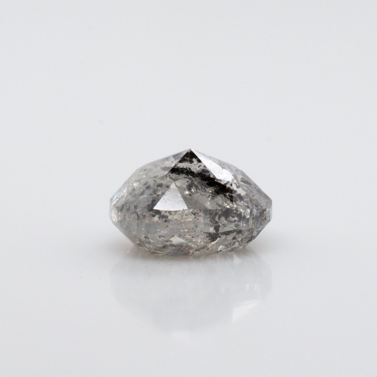 1.33ct Cushion Shaped Loose Salt & Pepper Diamond - Malleable Jewellers
