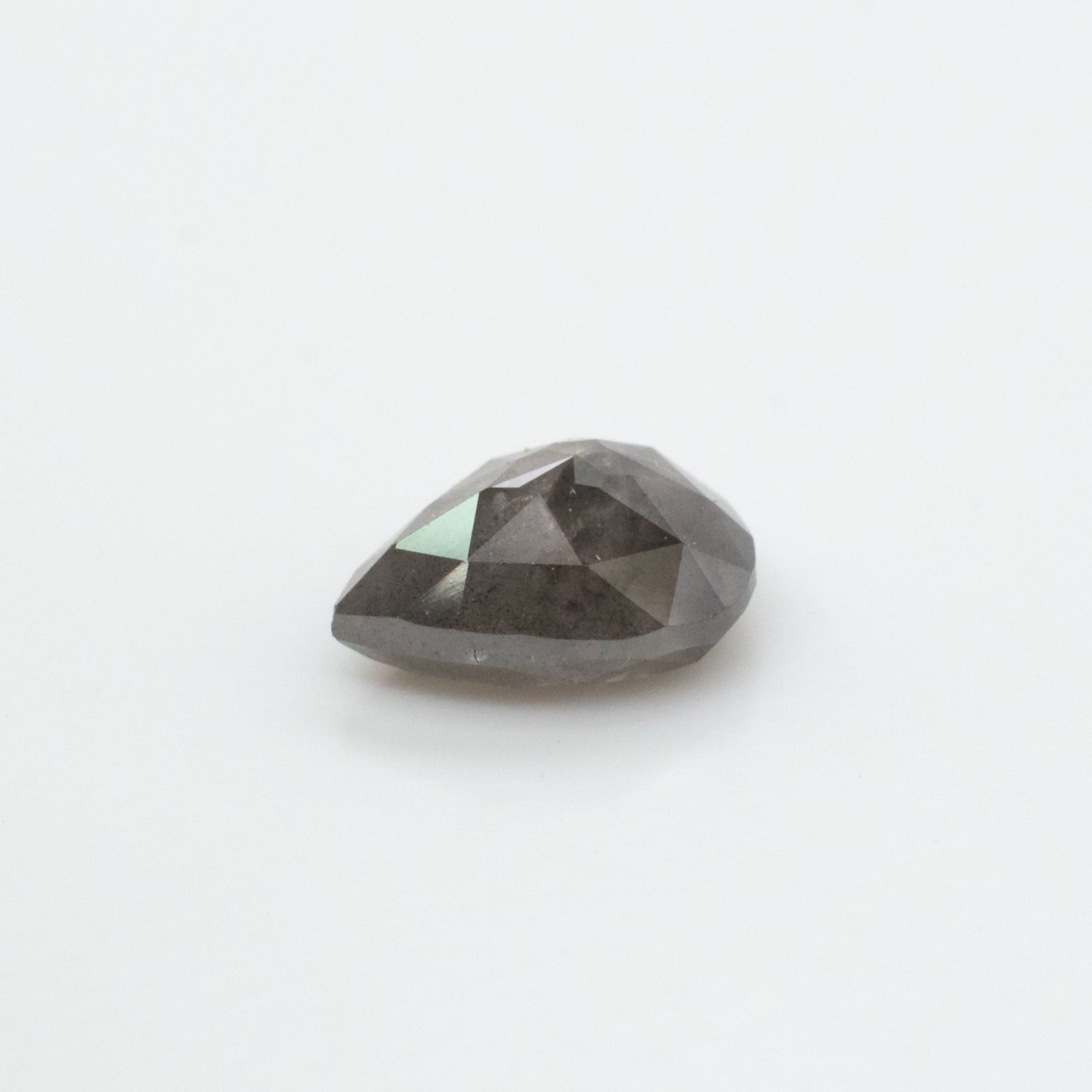 1.33ct Pear Shaped Loose Salt & Pepper Diamond - Malleable Jewellers