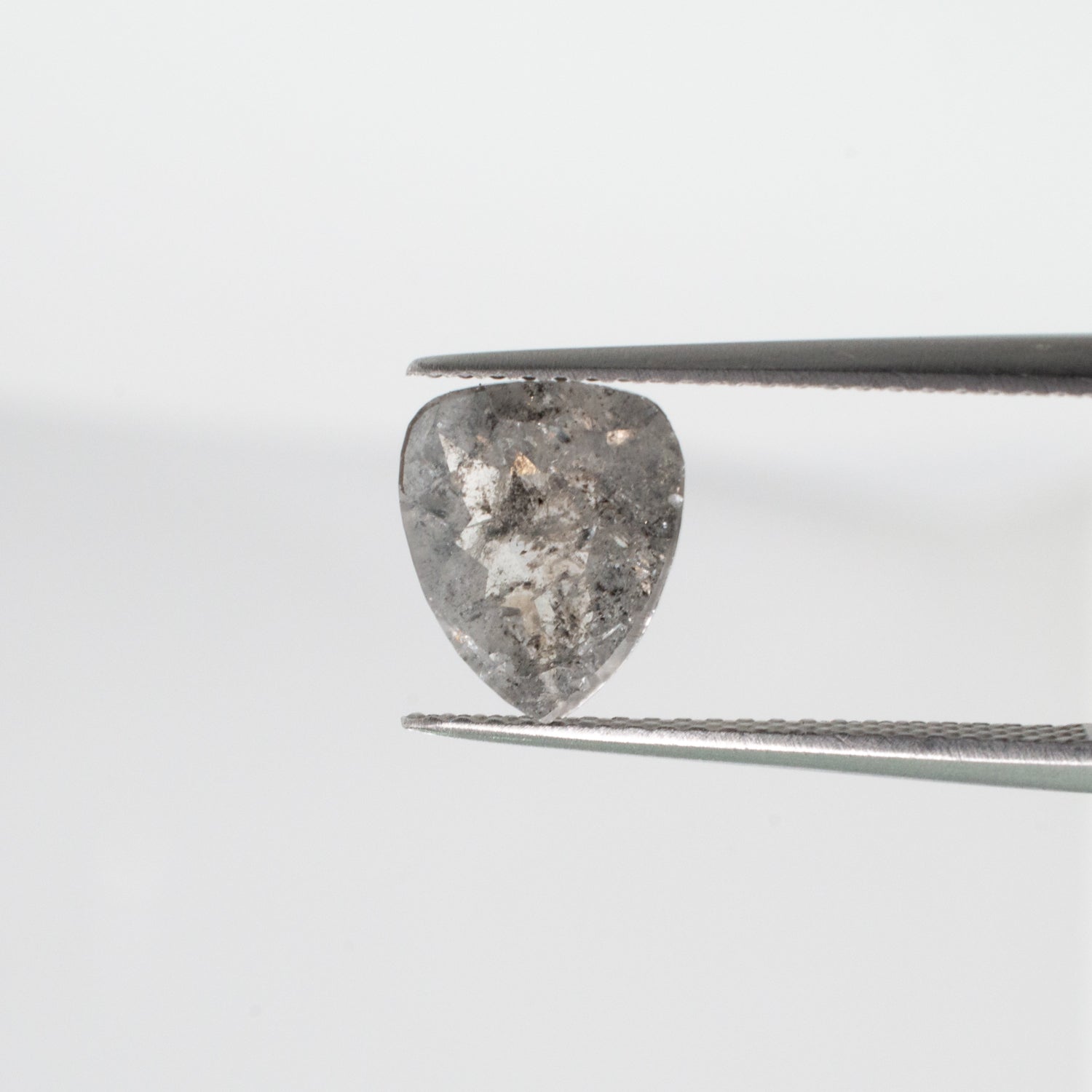 1.39ct Pear Shaped Loose Salt & Pepper Diamond - Malleable Jewellers