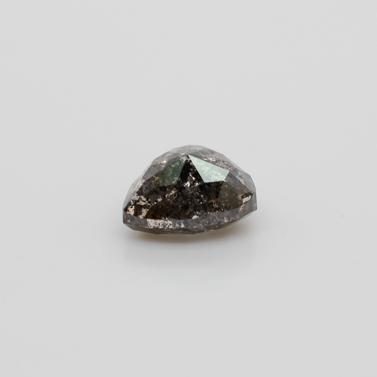 1.41ct Pear Shaped Loose Salt & Pepper Diamond - Malleable Jewellers