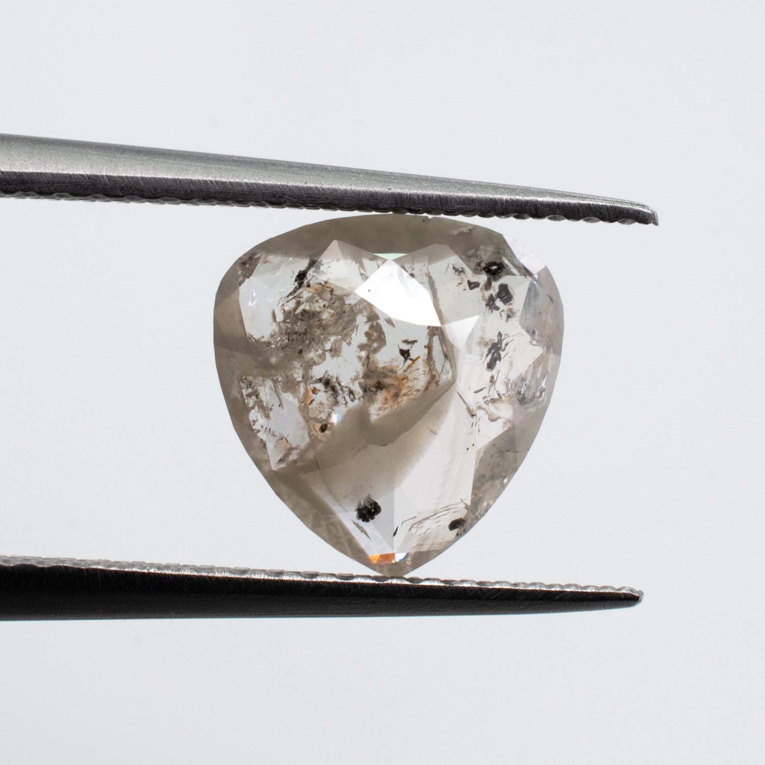 1.41ct Pear Shaped Loose Salt & Pepper Diamond - Malleable Jewellers