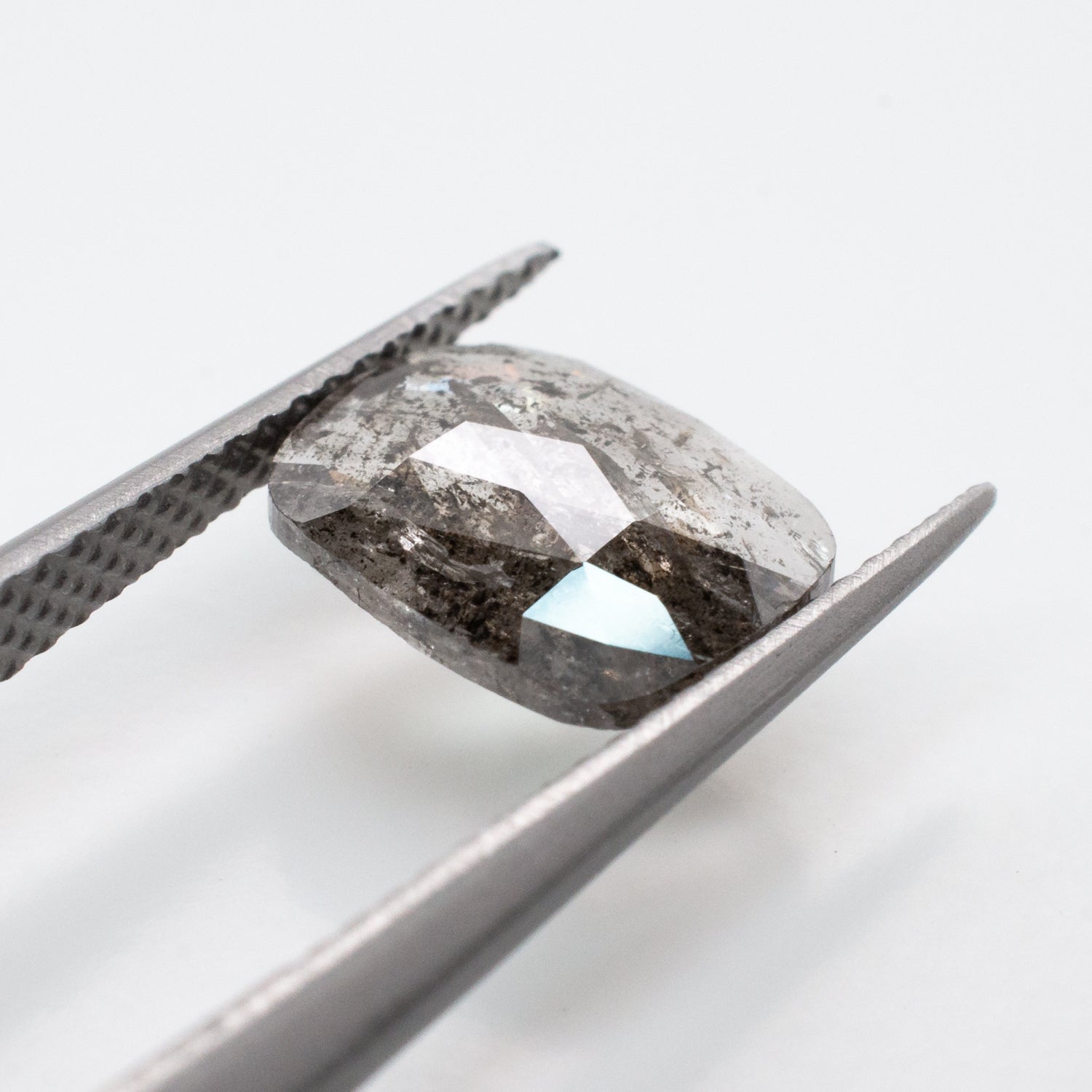 1.43ct Cushion Shaped Loose Salt & Pepper Diamond - Malleable Jewellers