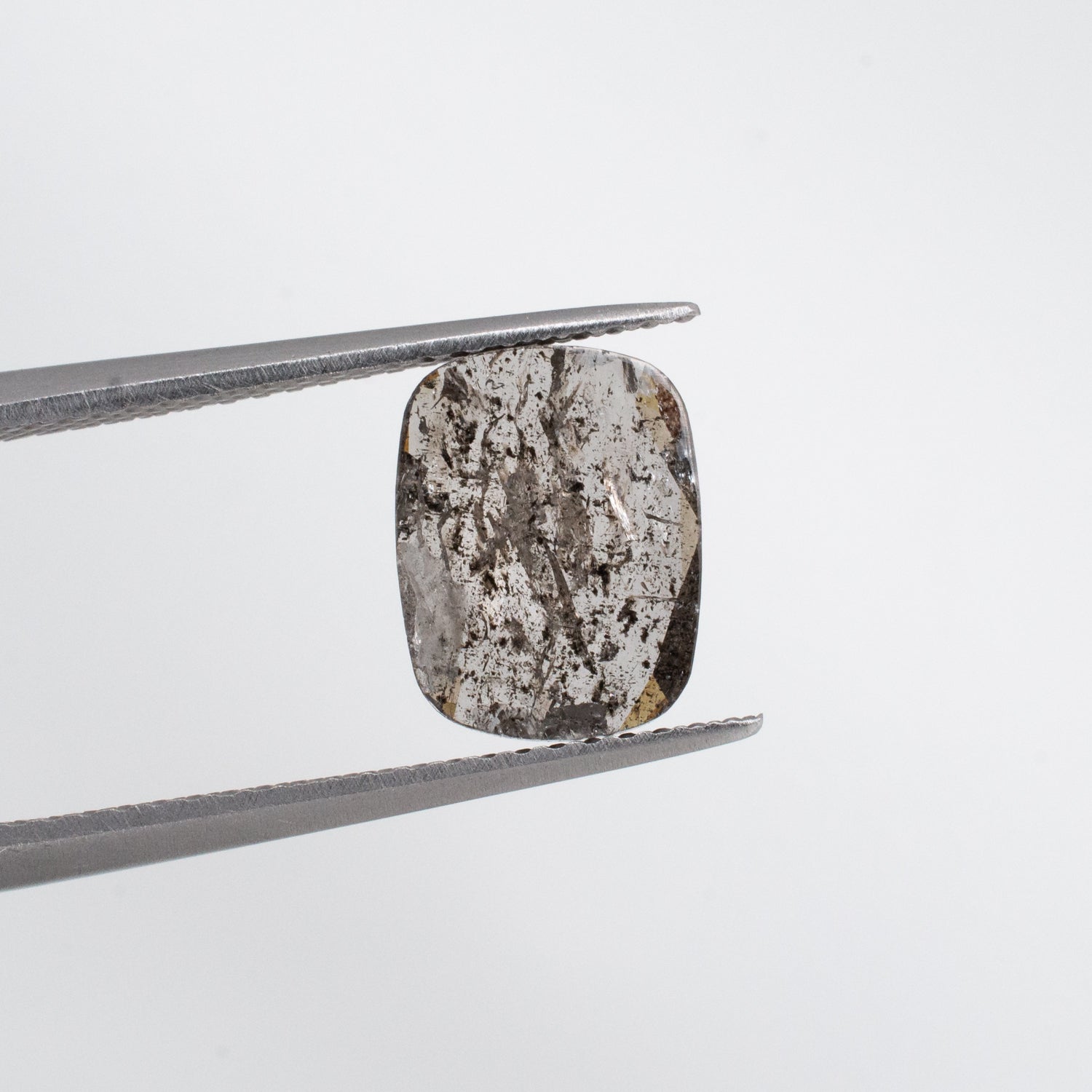 1.43ct Cushion Shaped Loose Salt & Pepper Diamond - Malleable Jewellers