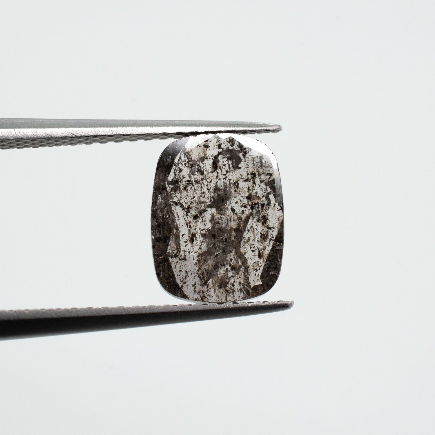 1.44ct Cushion Shaped Loose Salt & Pepper Diamond - Malleable Jewellers