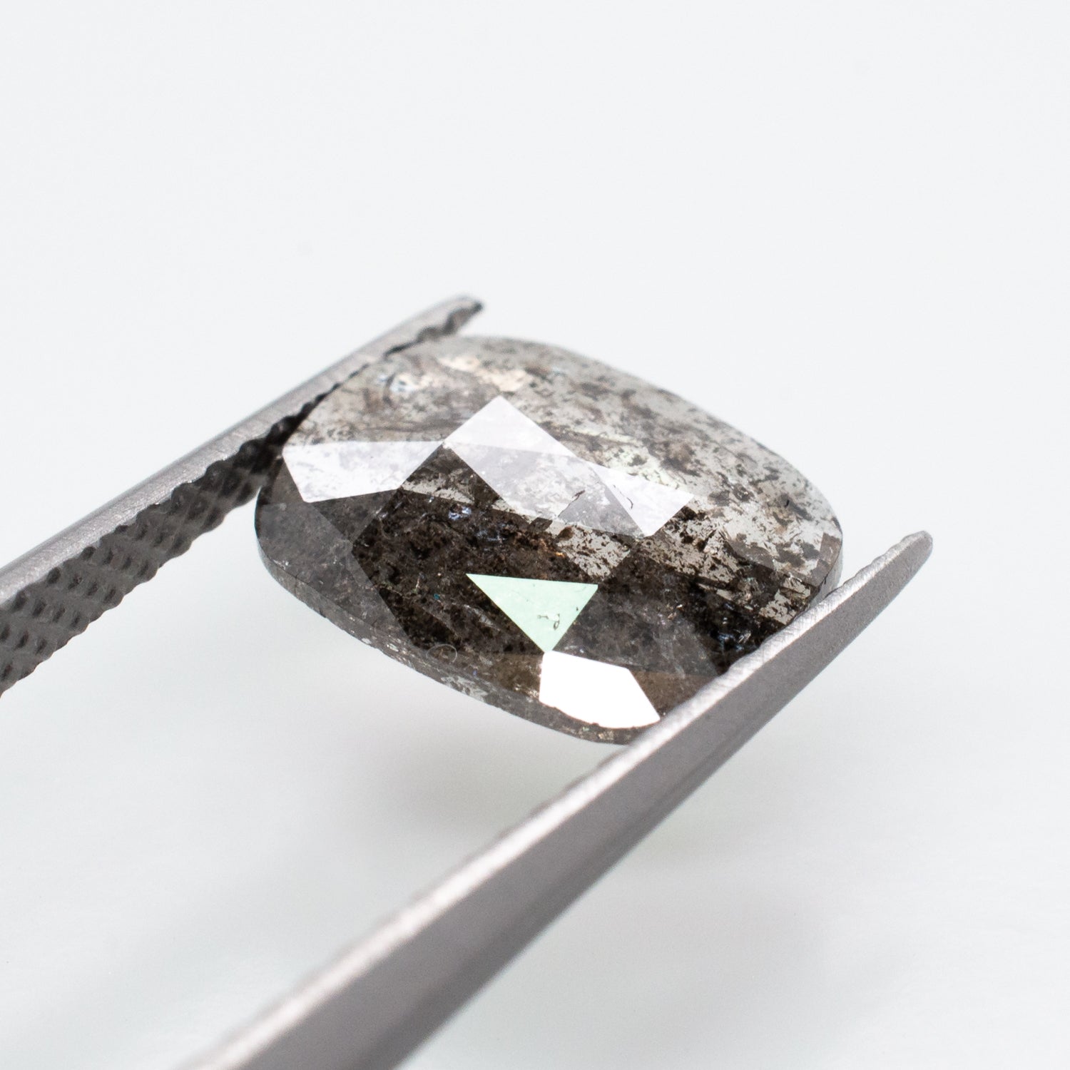1.45ct Cushion Shaped Loose Salt & Pepper Diamond - Malleable Jewellers