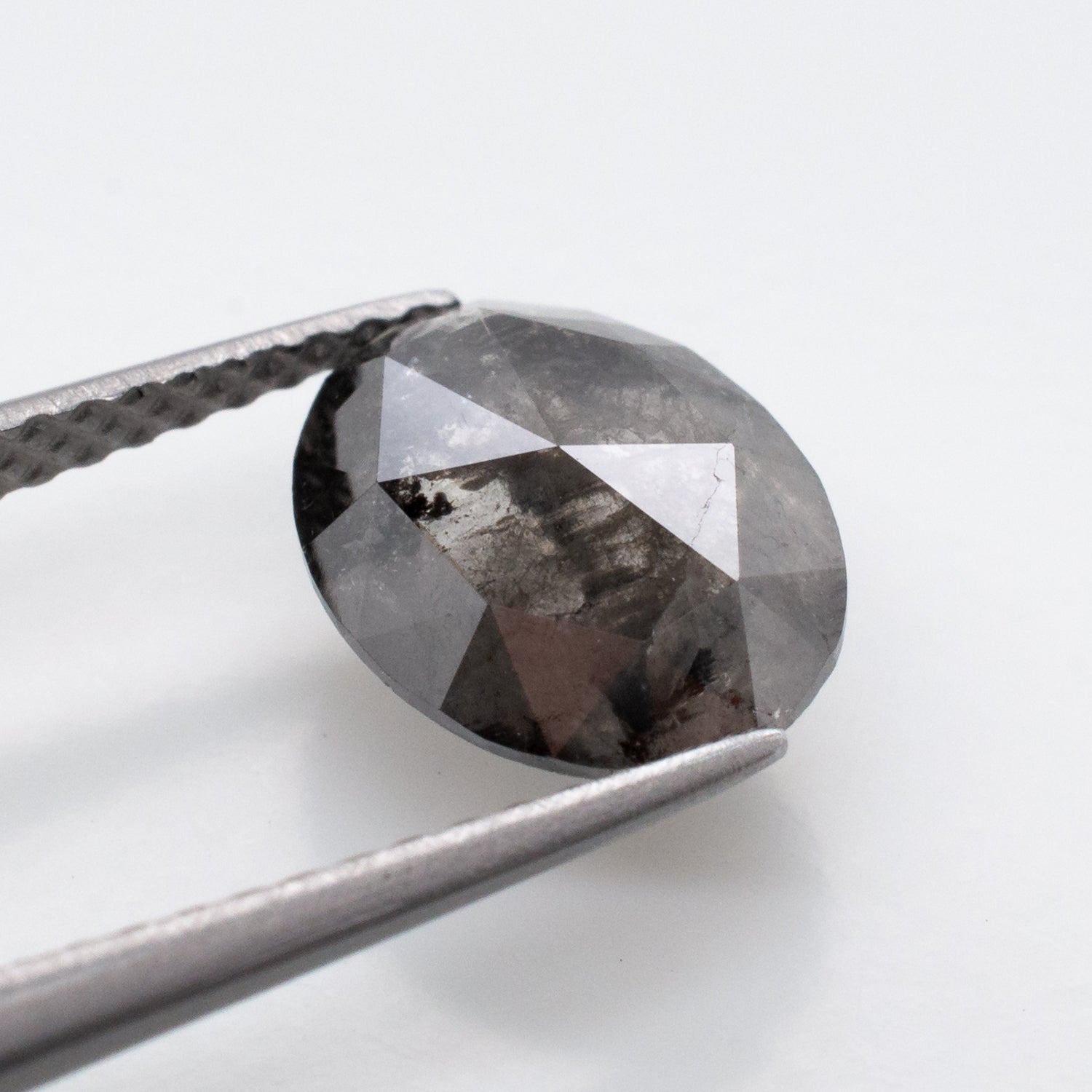 1.47ct Oval Shaped Loose Salt & Pepper Diamond - Malleable Jewellers