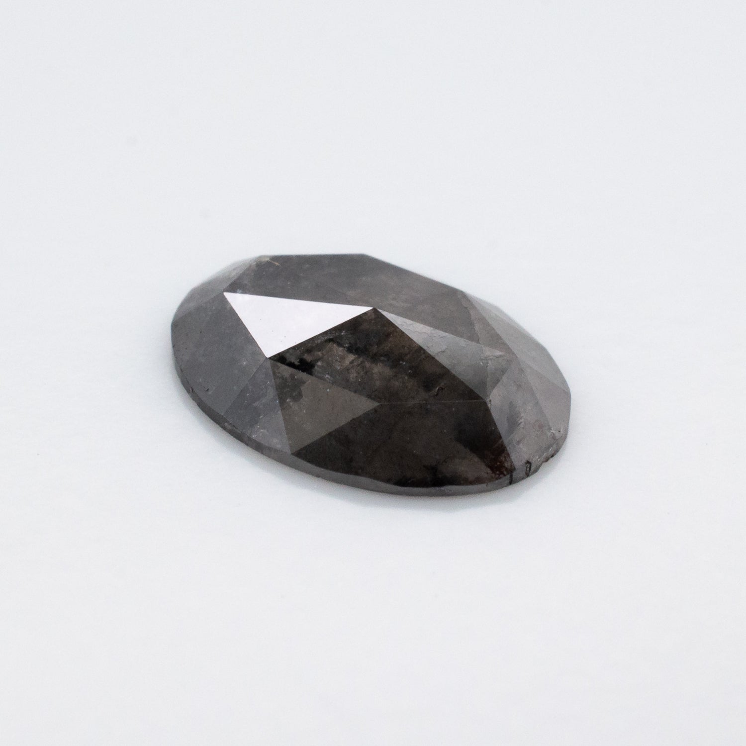 1.47ct Oval Shaped Loose Salt & Pepper Diamond - Malleable Jewellers