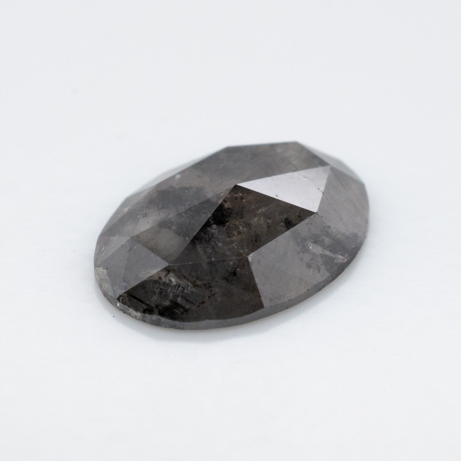 1.48ct Oval Shaped Loose Salt & Pepper Diamond - Malleable Jewellers