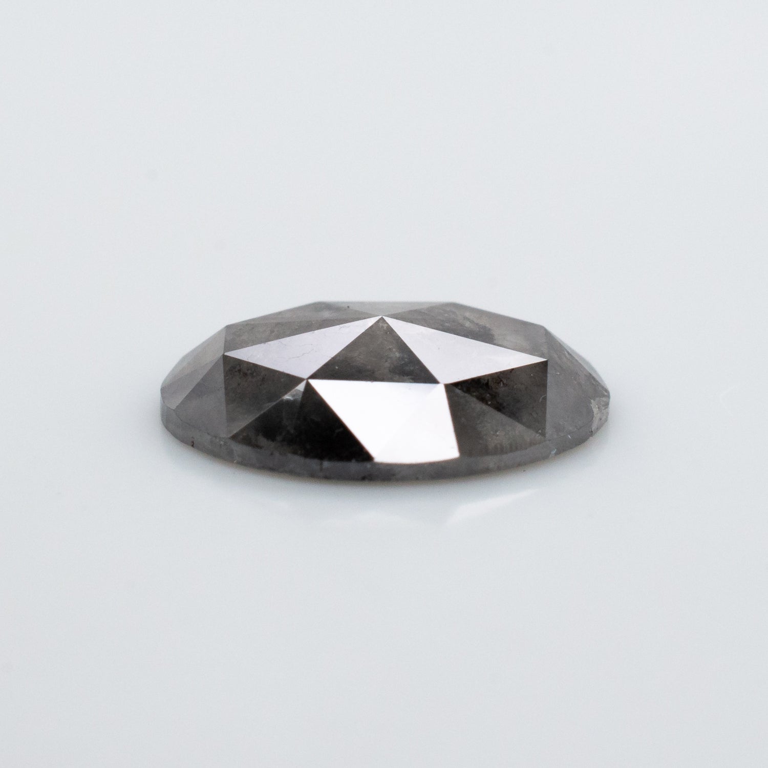 1.48ct Oval Shaped Loose Salt & Pepper Diamond - Malleable Jewellers