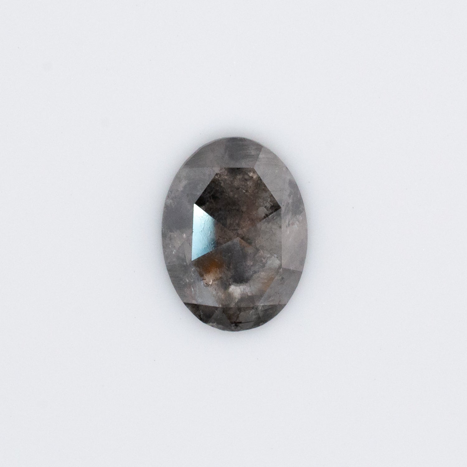 1.48ct Oval Shaped Loose Salt & Pepper Diamond - Malleable Jewellers