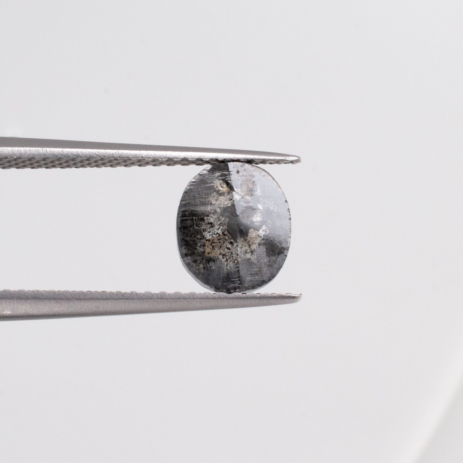 1.53ct Oval Shaped Loose Salt & Pepper Diamond - Malleable Jewellers