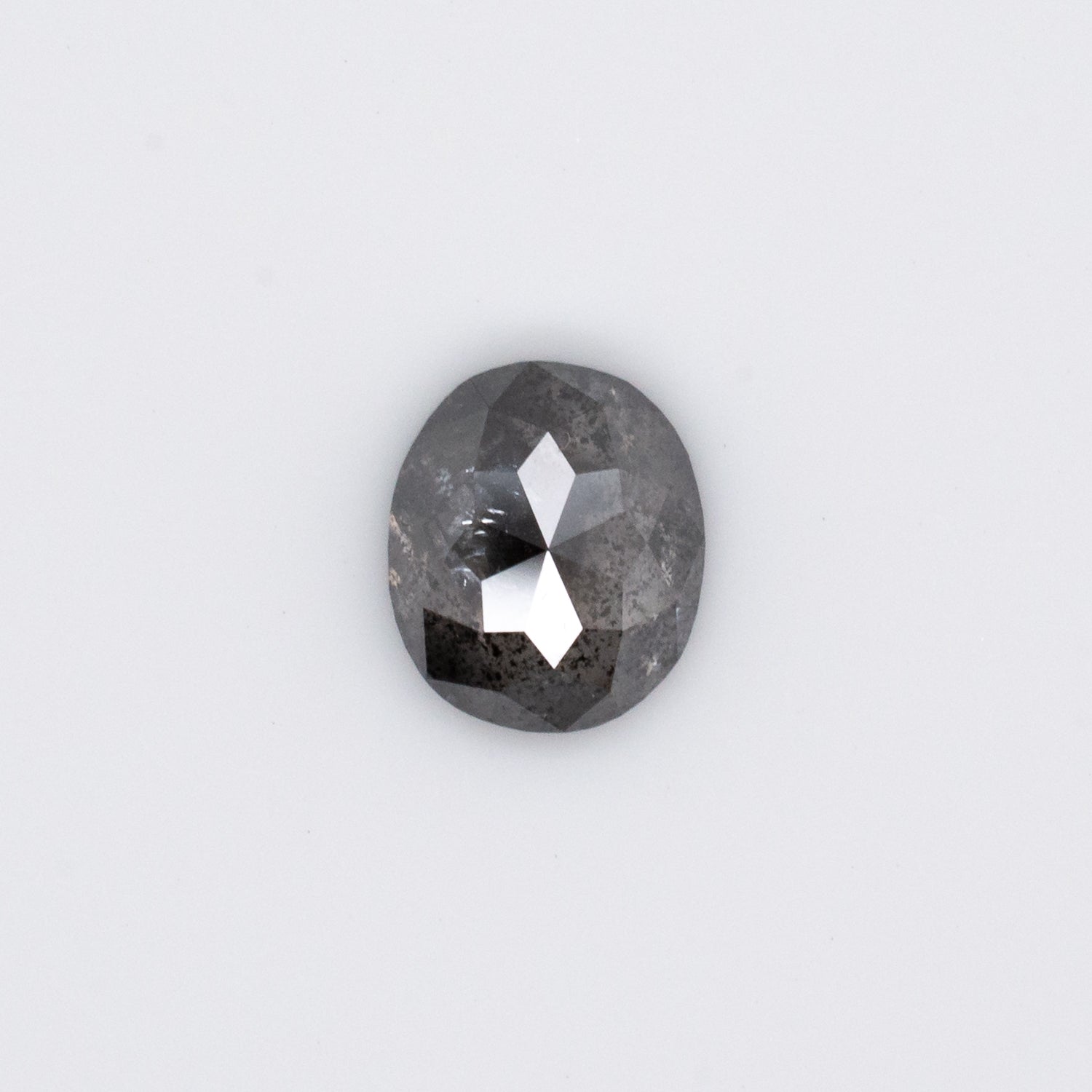 1.53ct Oval Shaped Loose Salt & Pepper Diamond - Malleable Jewellers