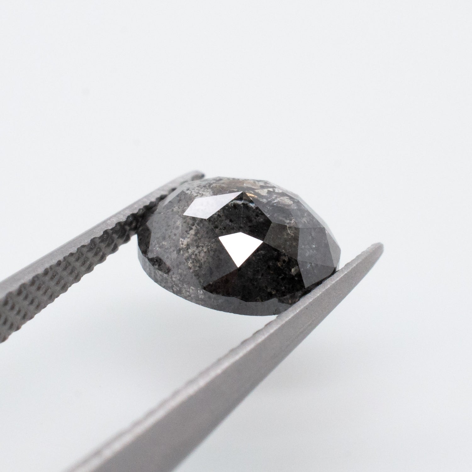 1.53ct Oval Shaped Loose Salt & Pepper Diamond - Malleable Jewellers
