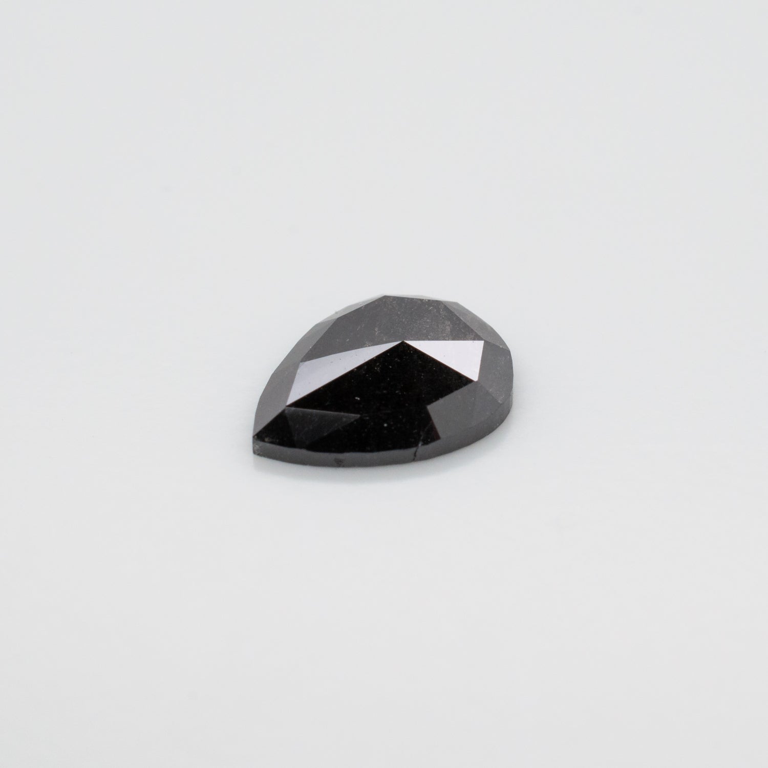 1.55ct Pear Shaped Loose Salt & Pepper Diamond - Malleable Jewellers