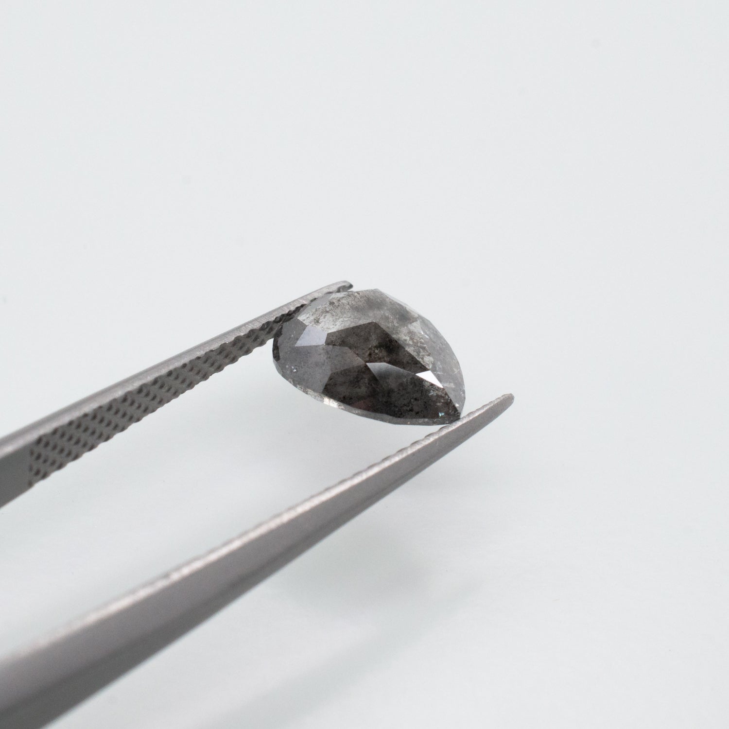 1.64ct Pear Shaped Loose Salt & Pepper Diamond - Malleable Jewellers