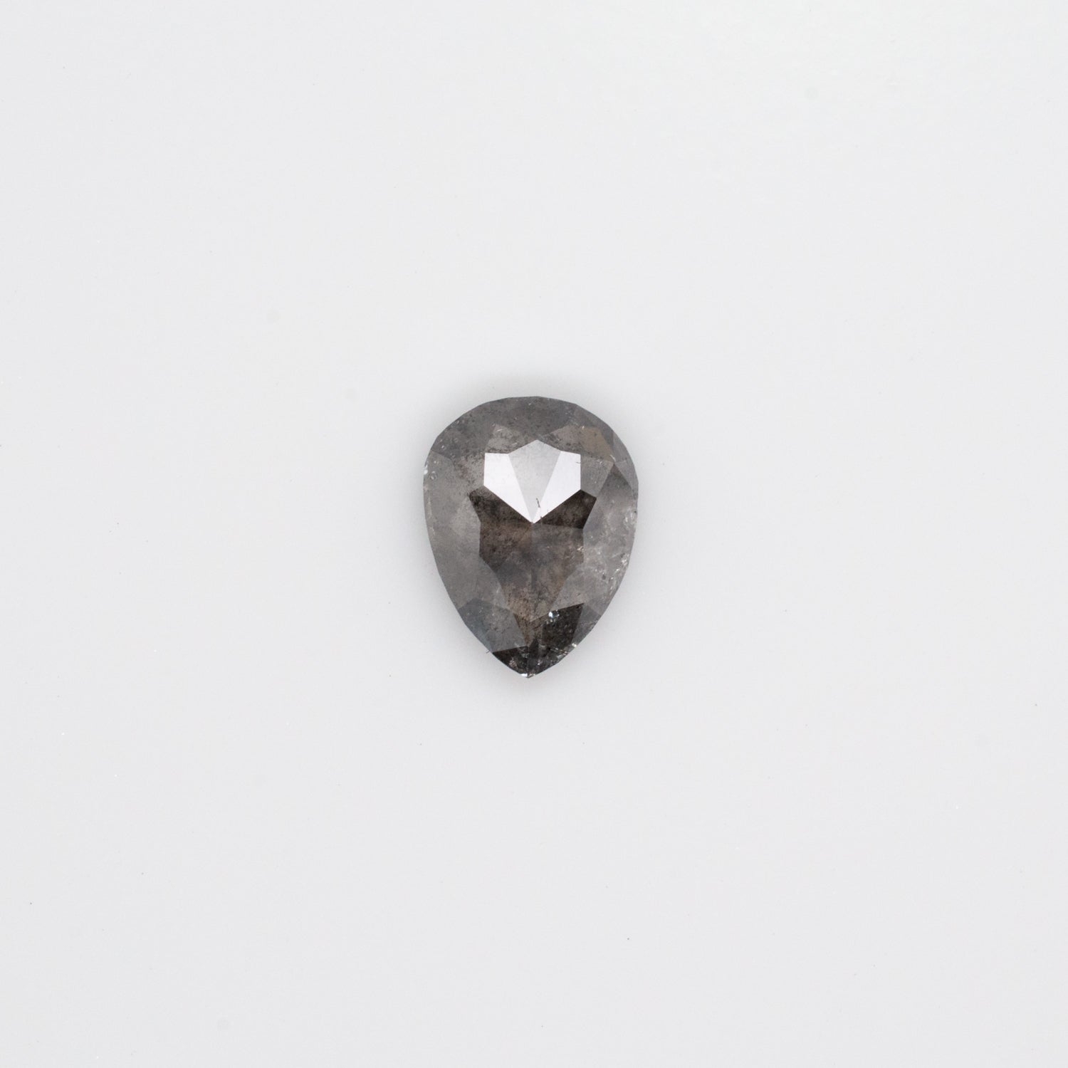 1.64ct Pear Shaped Loose Salt & Pepper Diamond - Malleable Jewellers