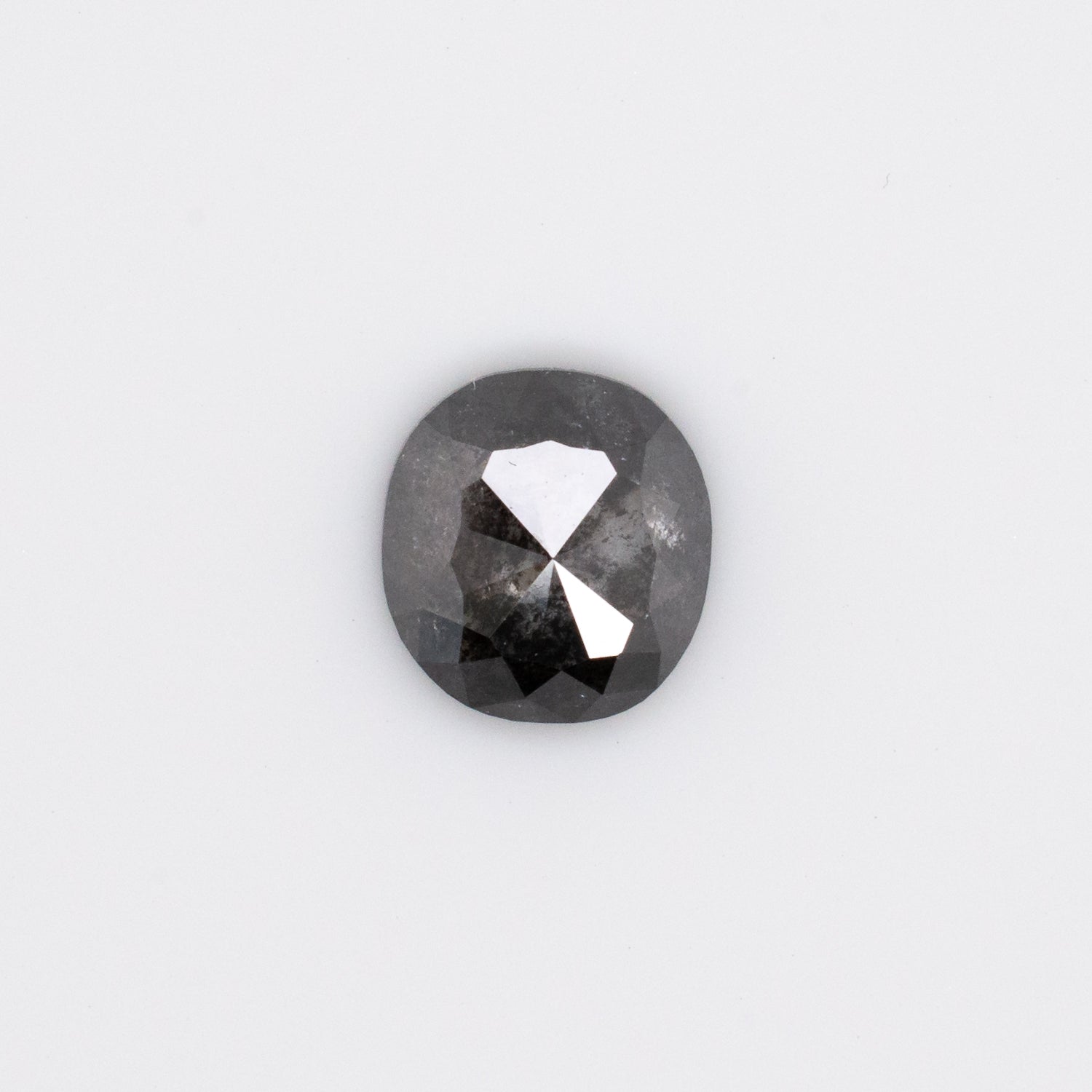 1.68ct Oval Shaped Loose Salt & Pepper Diamond - Malleable Jewellers