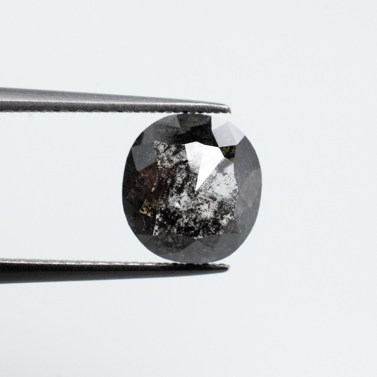 1.68ct Oval Shaped Loose Salt & Pepper Diamond - Malleable Jewellers