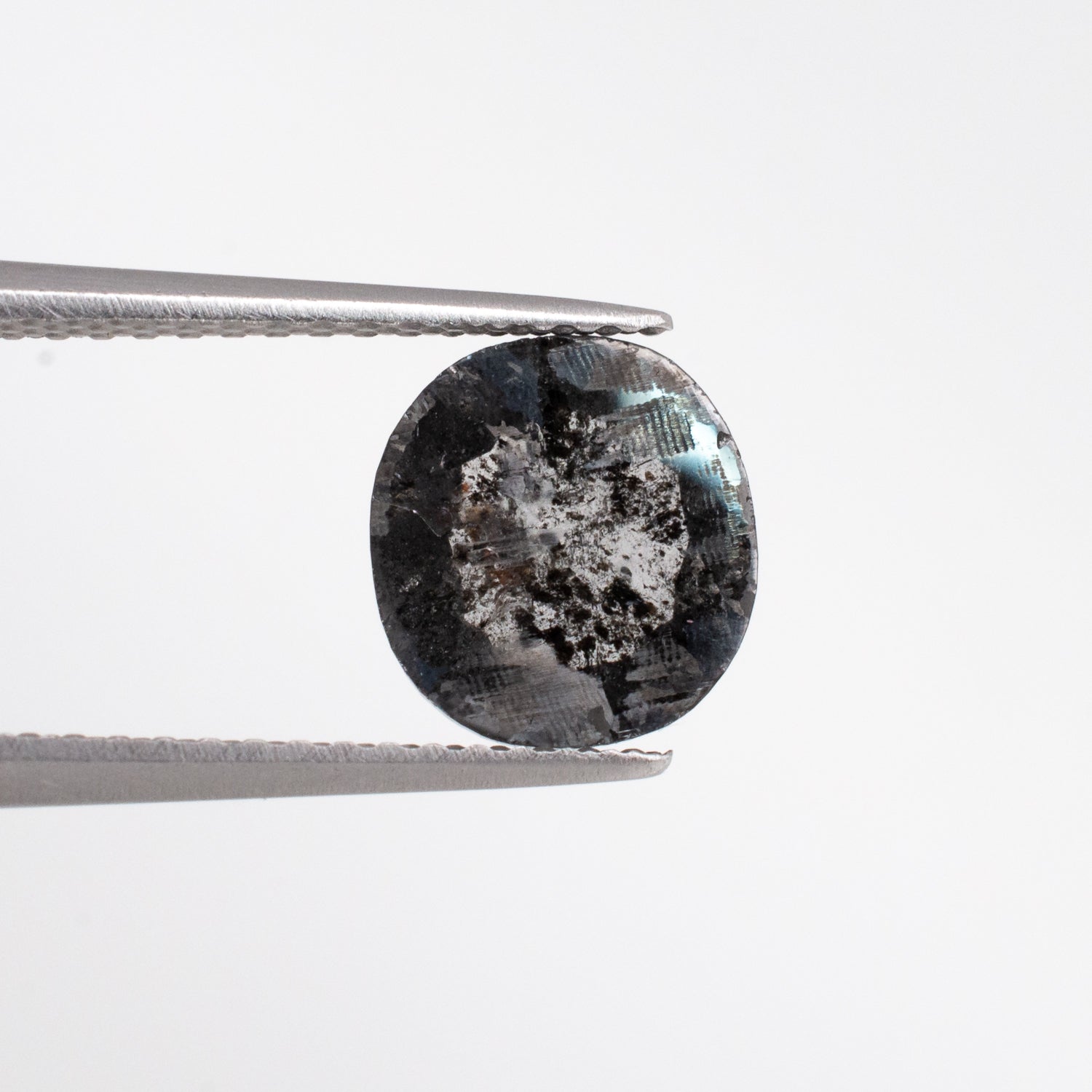 1.68ct Oval Shaped Loose Salt & Pepper Diamond - Malleable Jewellers