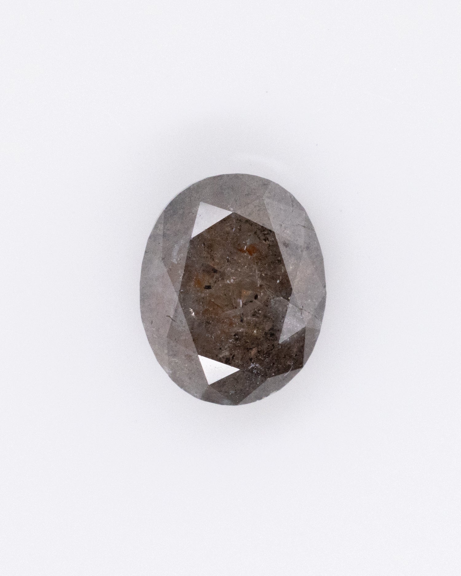 1.71ct Oval Shaped Loose Salt & Pepper Diamond - Malleable Jewellers