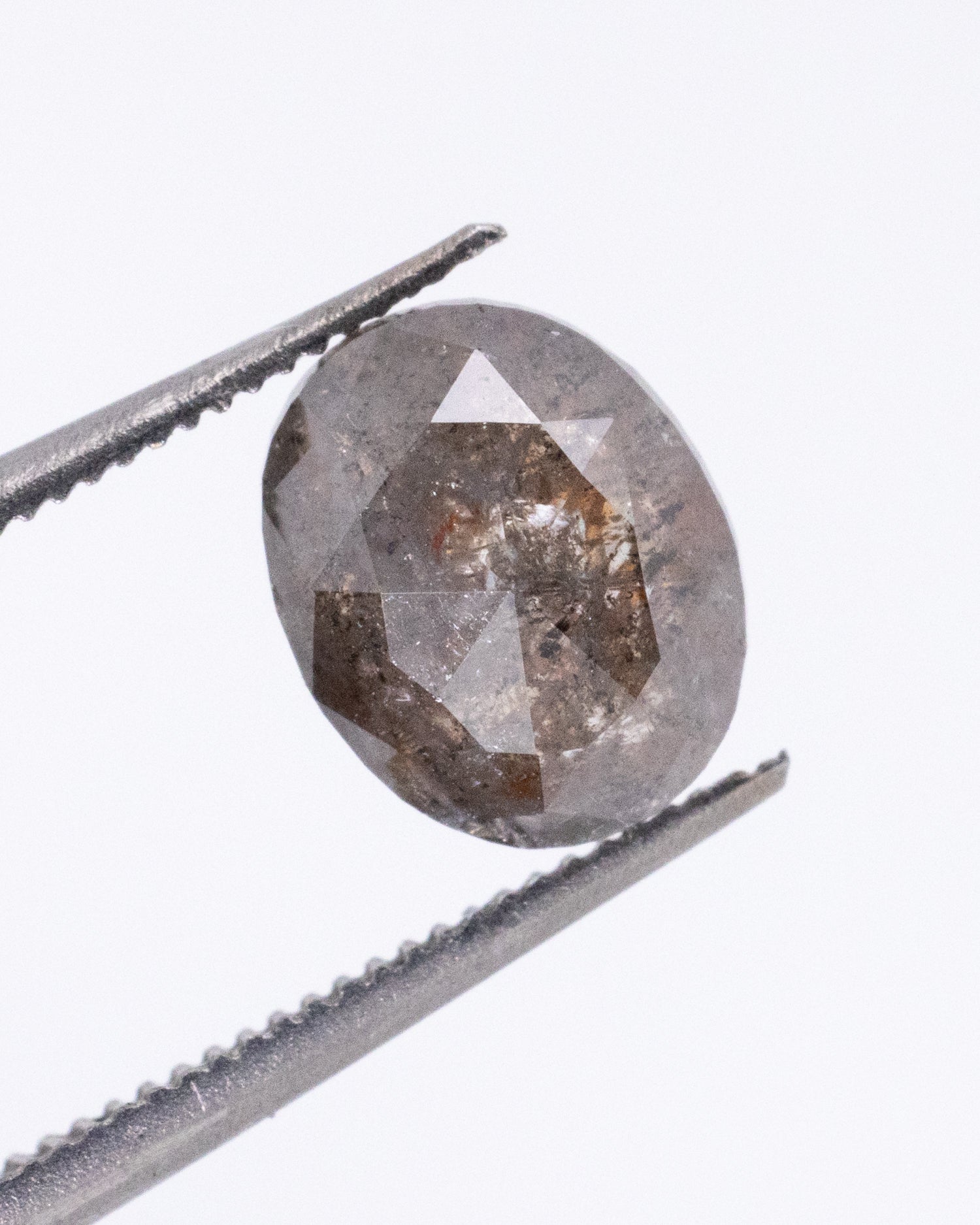 1.71ct Oval Shaped Loose Salt & Pepper Diamond - Malleable Jewellers