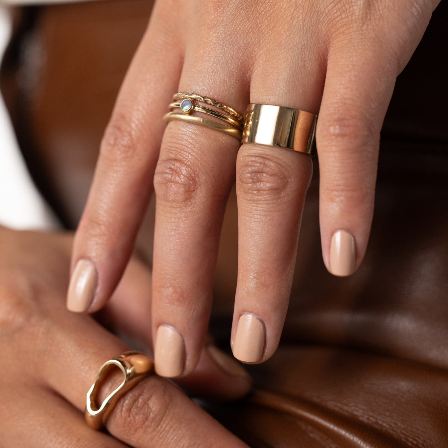 Cigar Band in Yellow Gold - Malleable Jewellers