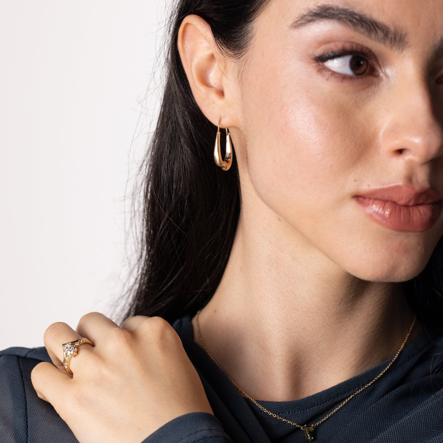 Cloud Hoops - Malleable Jewellers