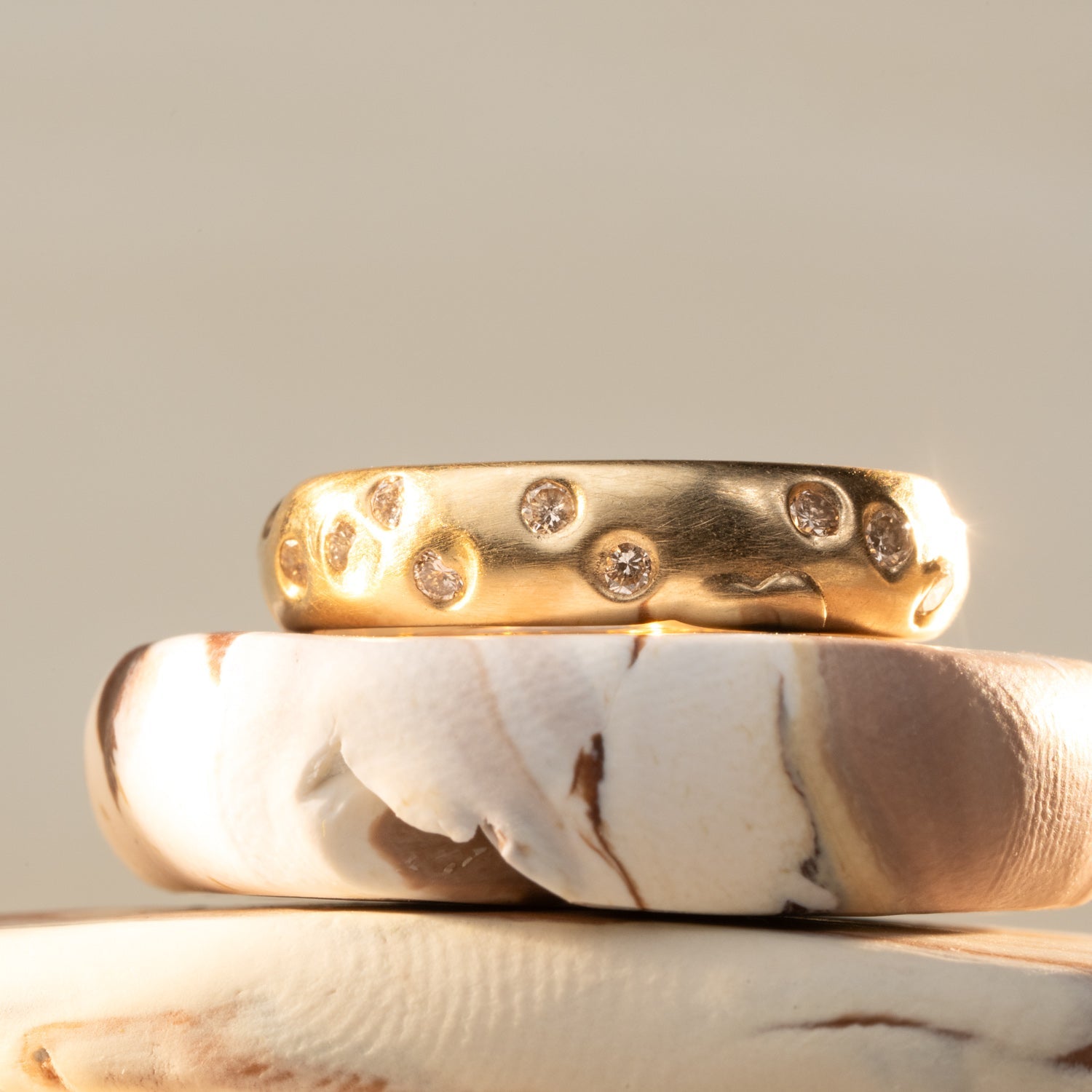Constellation Kimberlite Ring in Yellow Gold - Malleable Jewellers