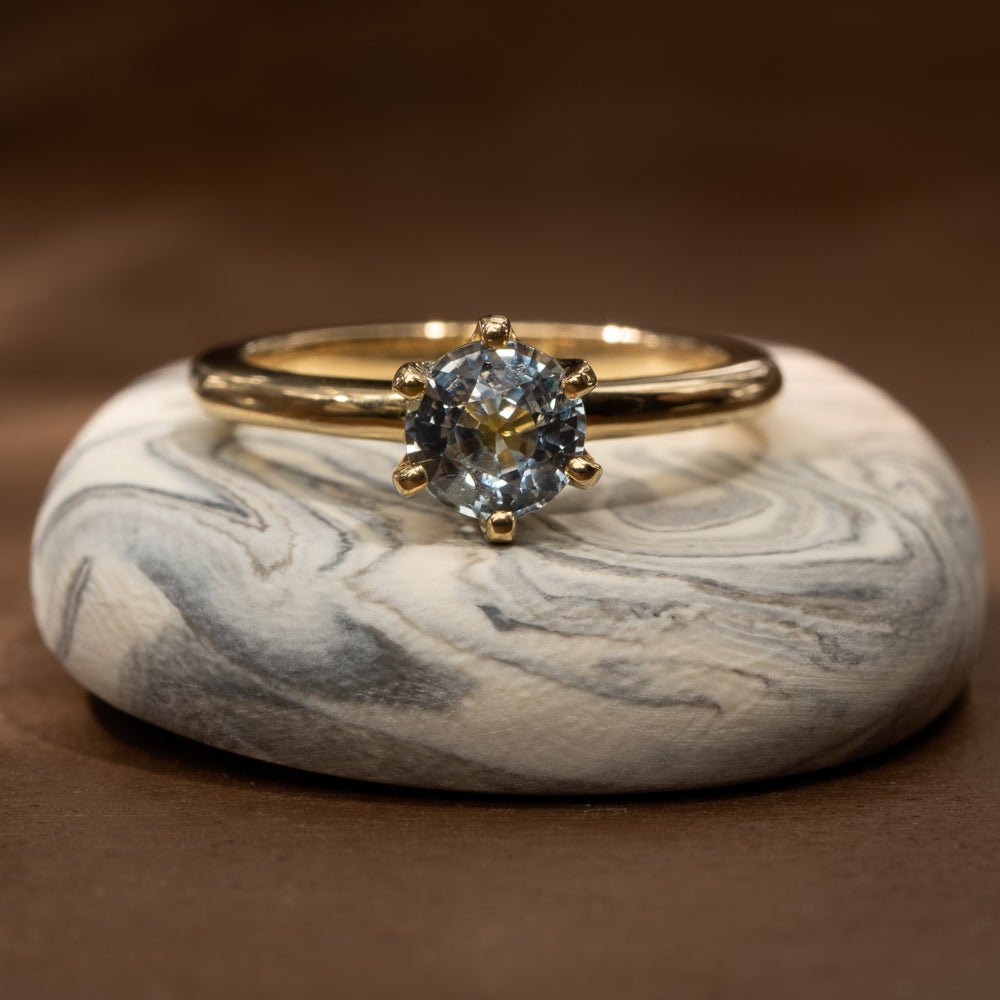 Glacier Solitaire - Malleable Jewellers