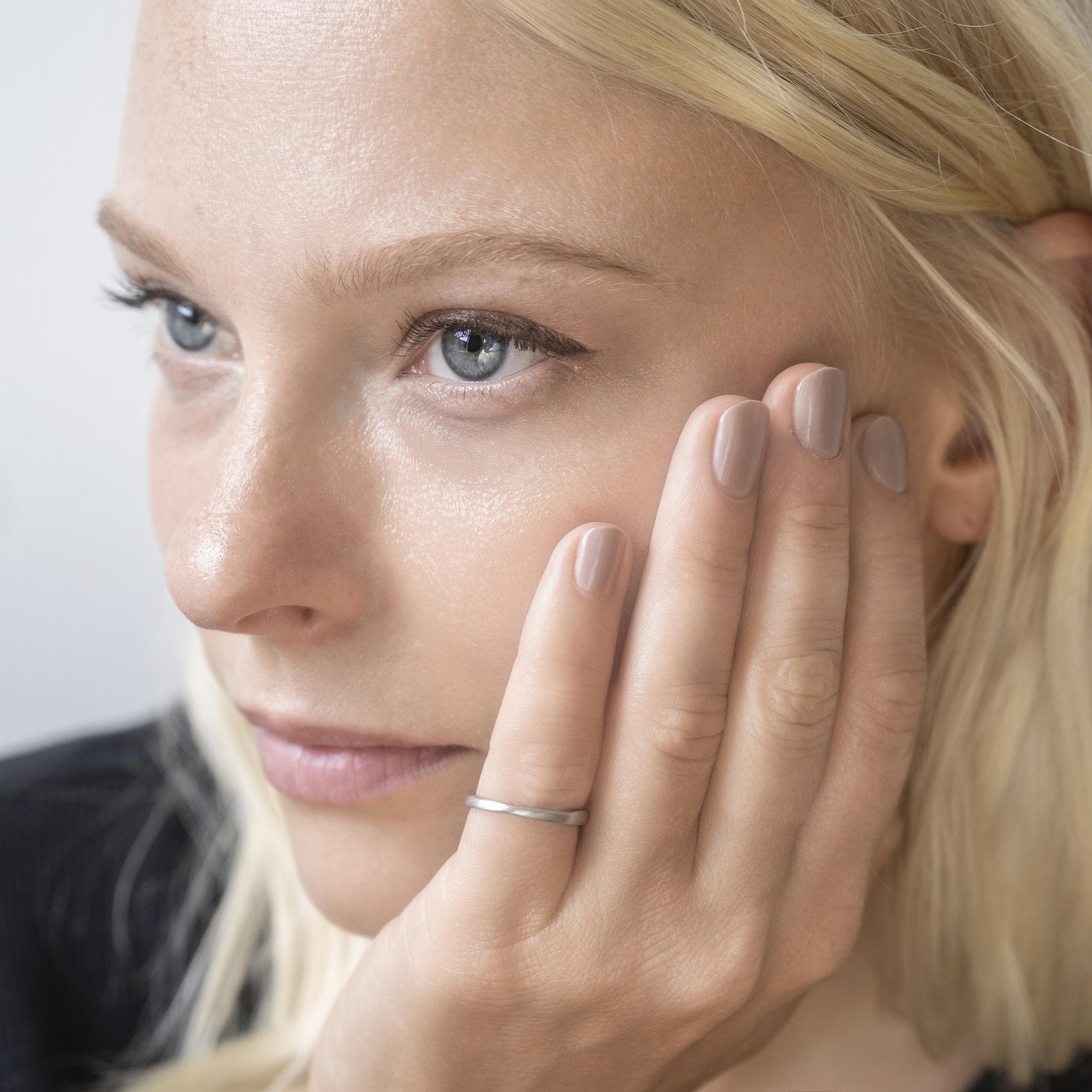 Organic Ring in White Gold - Malleable Jewellers